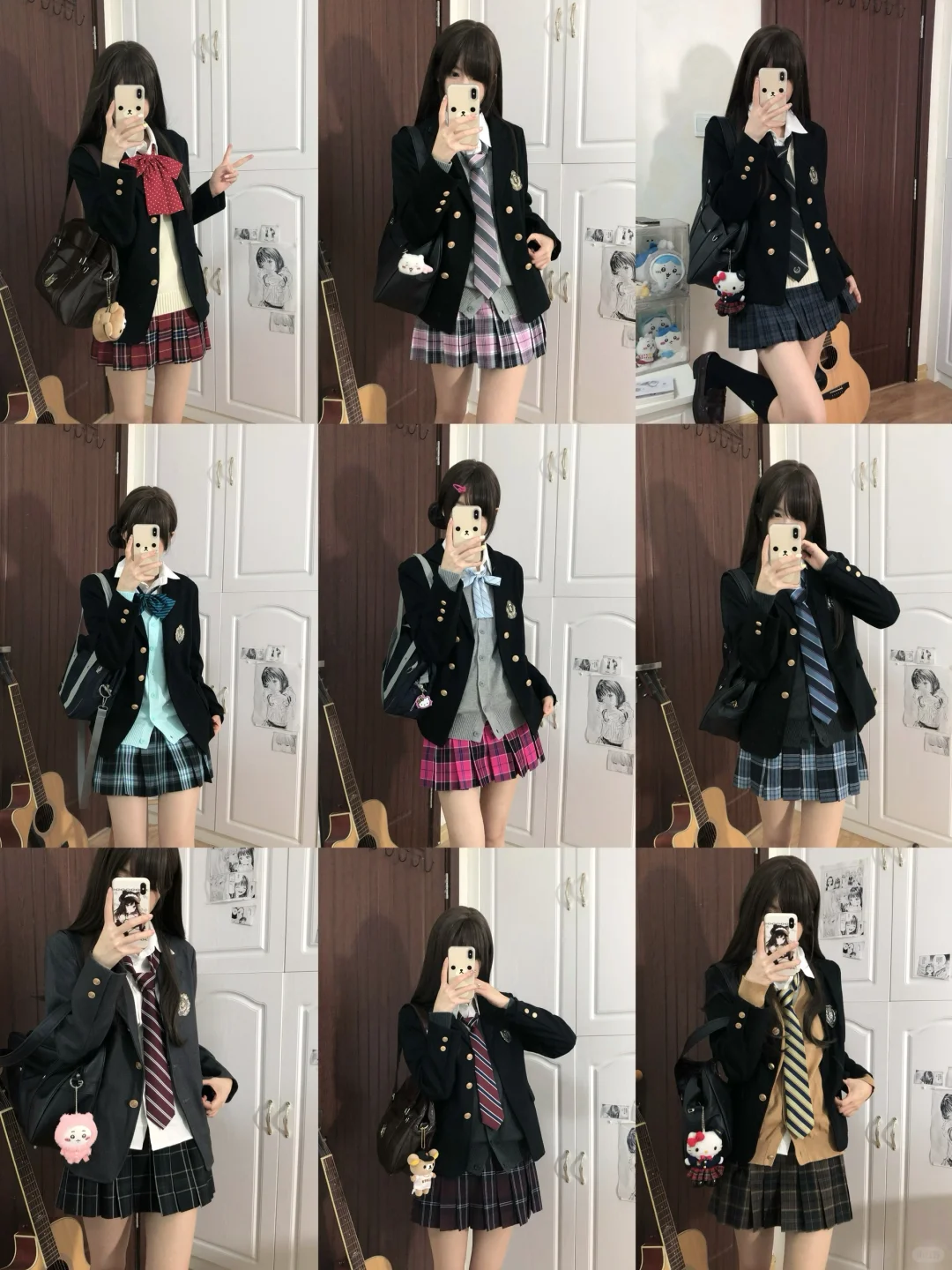 9套入秋jk制服合集｜一些叠穿预习 〃∀〃