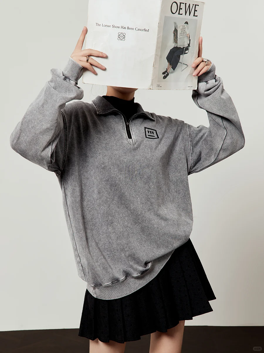 周里物 | 卫衣半裙JK感拉满🤩