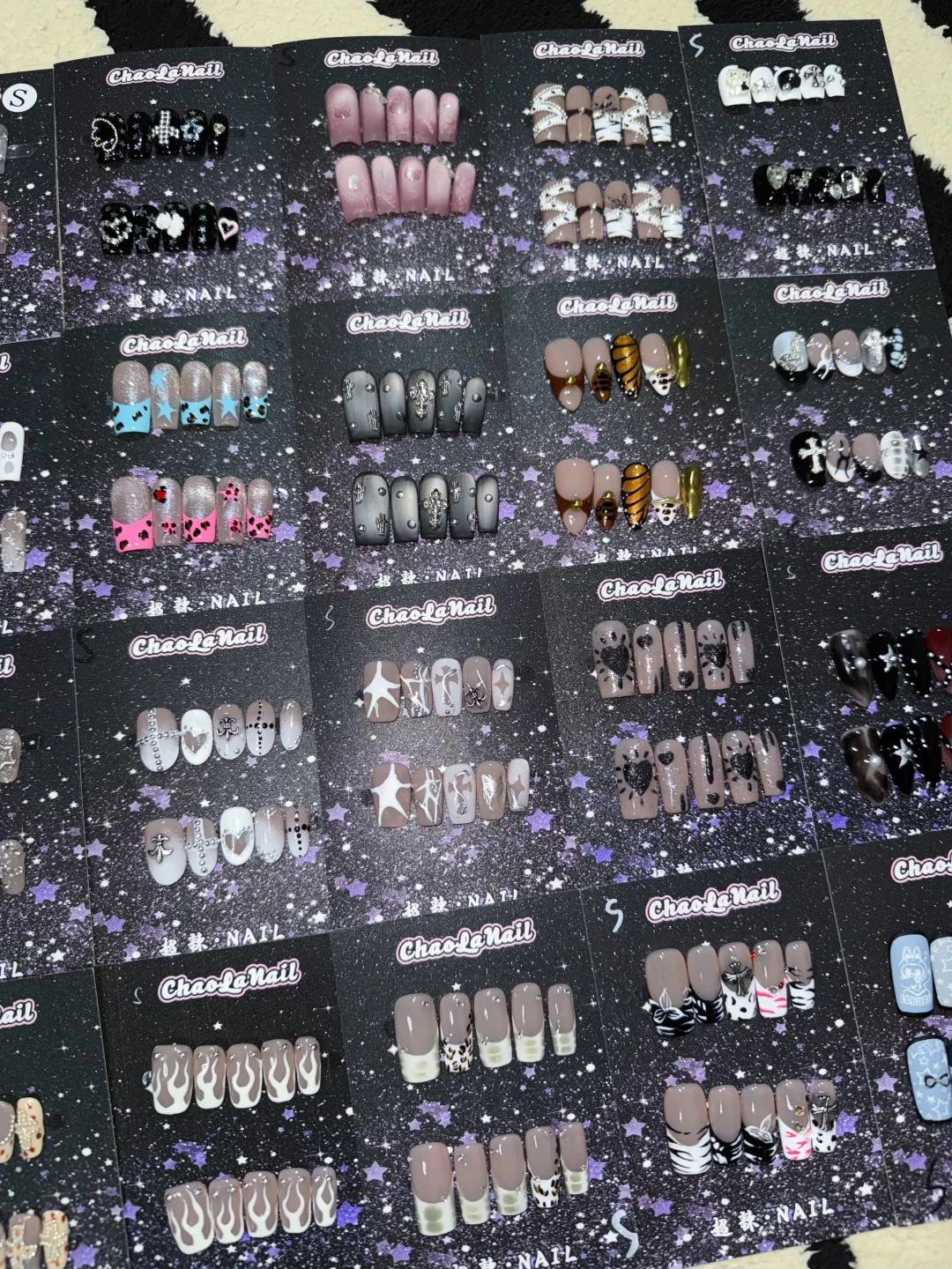 ✨辣妹美甲短甲合集分享💅