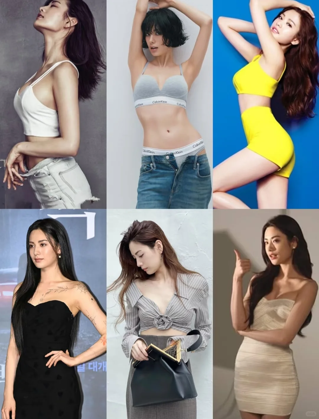 kpop那些拥有绝美身材曲线的女爱豆们～