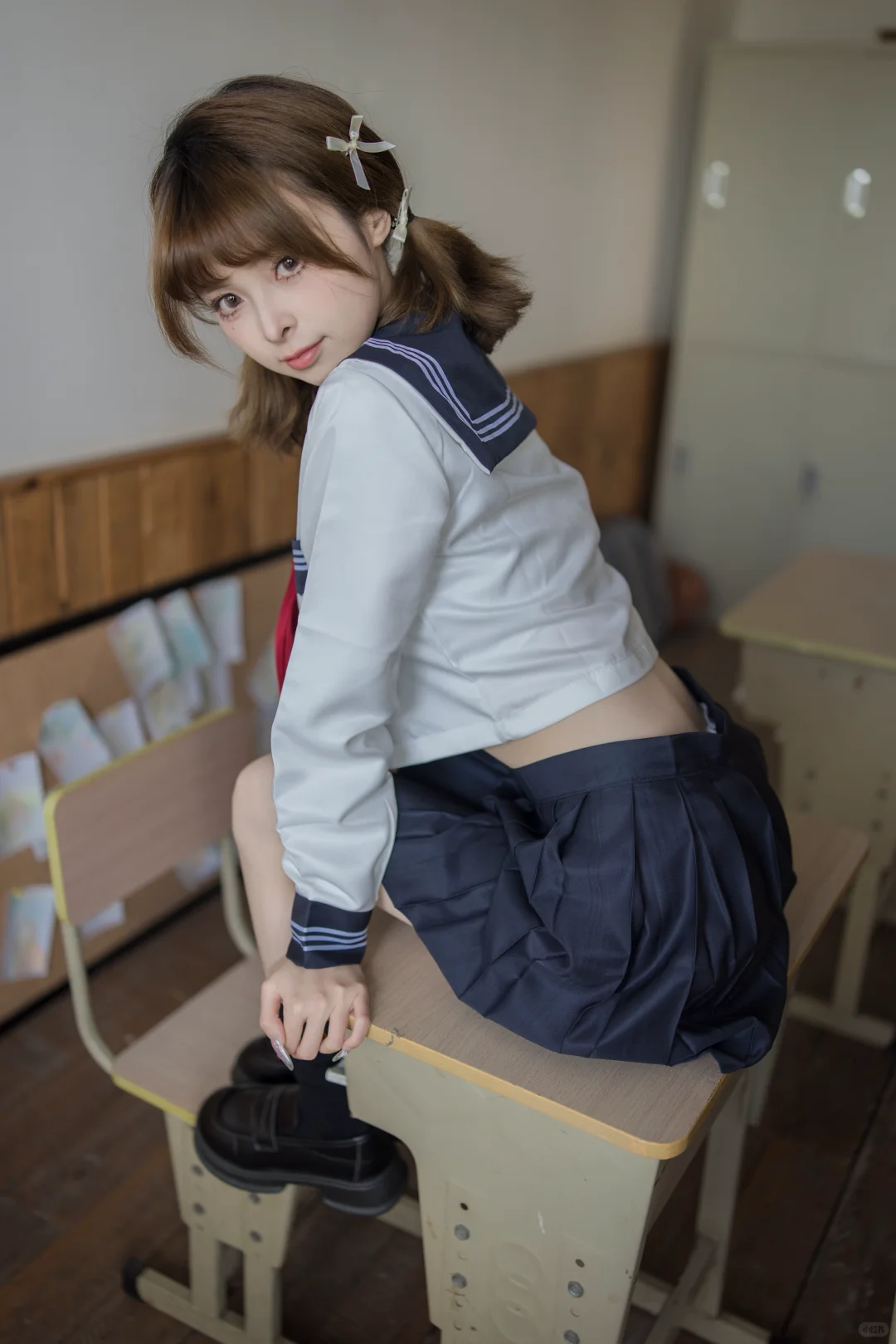 复古教室与JK的碰撞｜