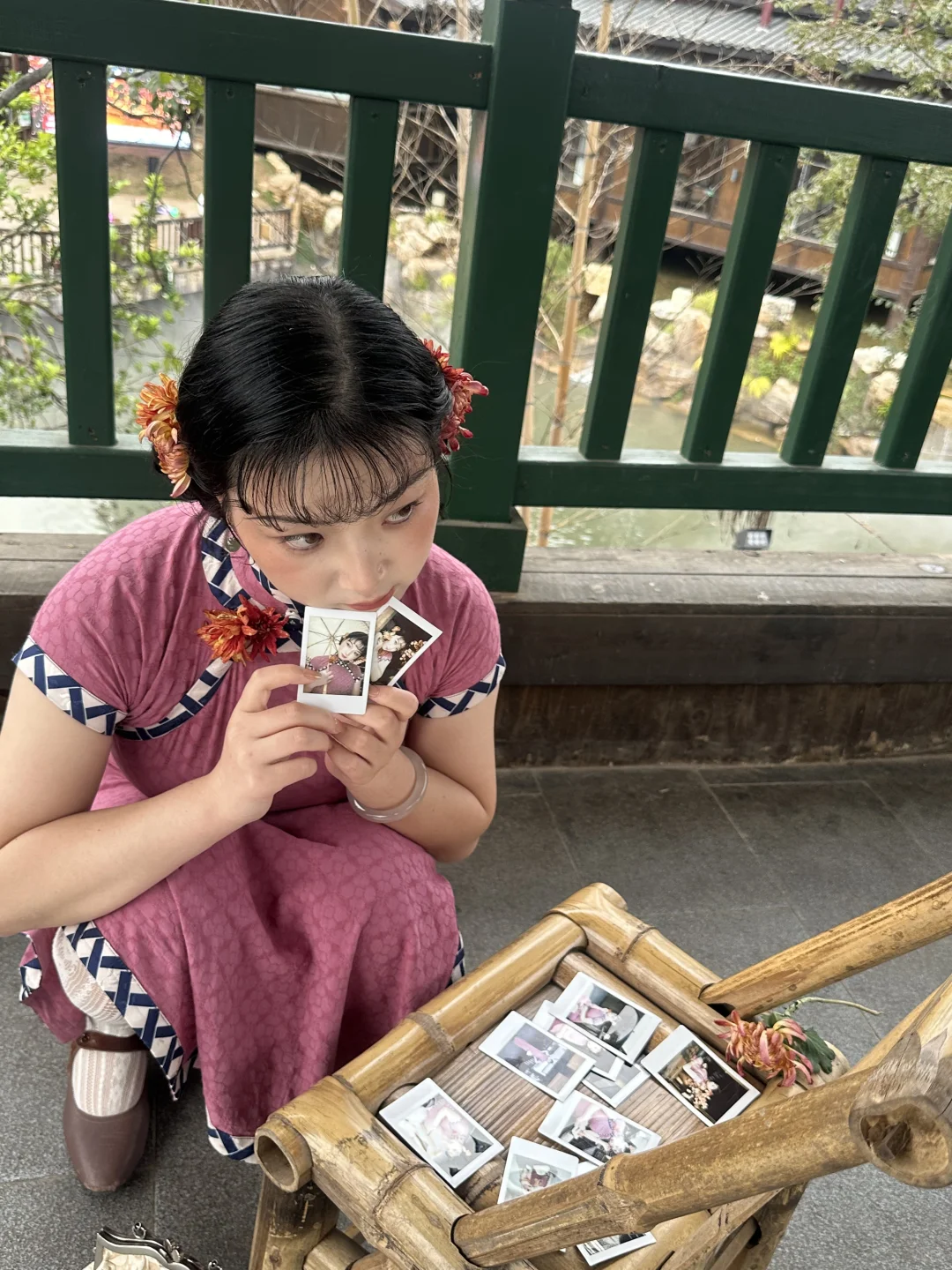 看看是谁在武汉拍到了画报风旗袍写真！