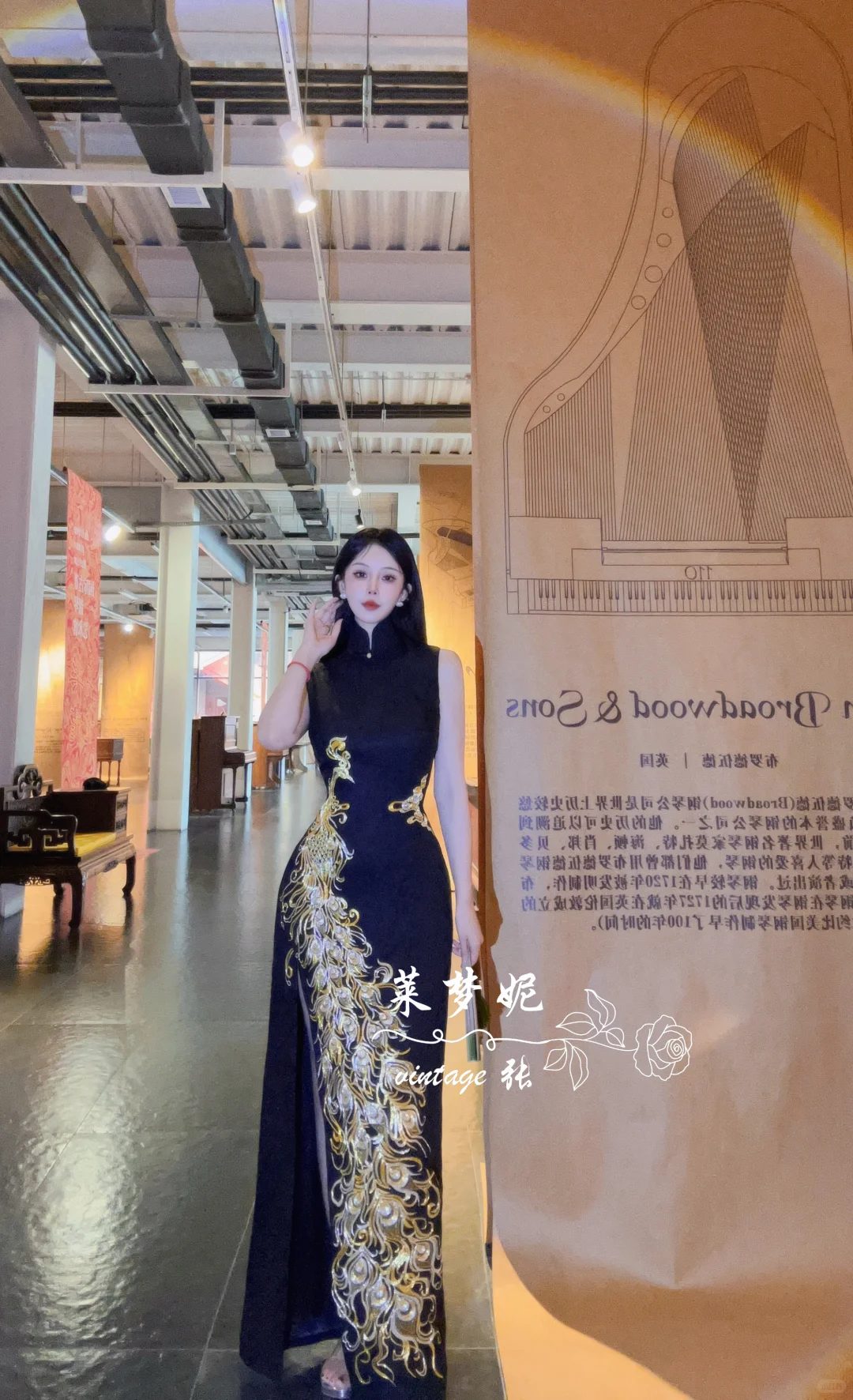 春晚姜妍同款 盘金绣 （忽略镜像）