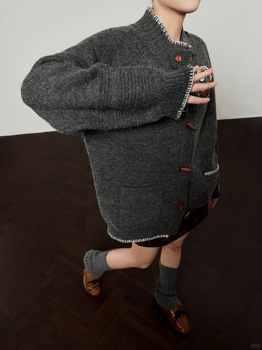 秋季穿搭 | 豹纹辣妹显瘦套装✨