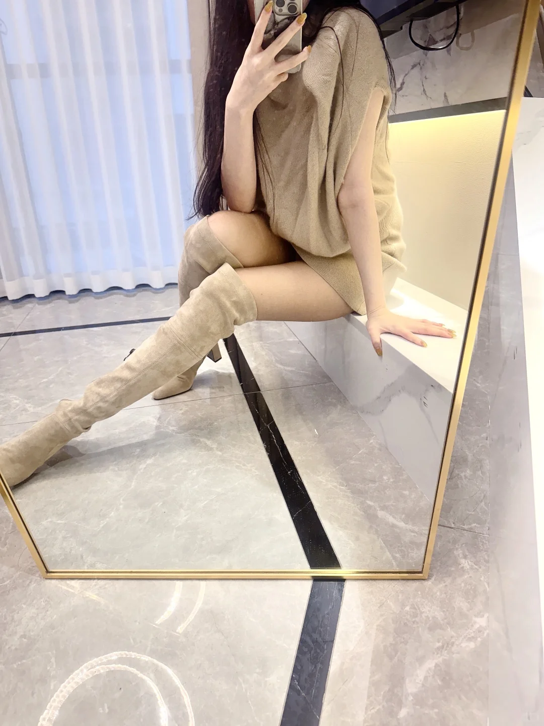 第一次get棕色丝袜！