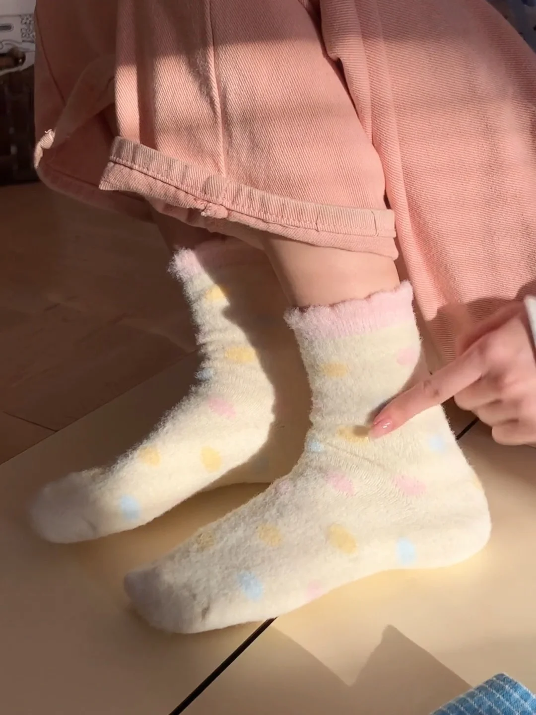 被我的袜子可爱到了啊啊啊🥰