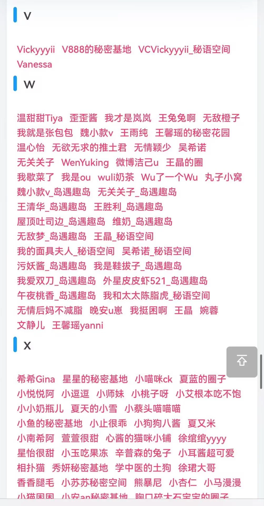 微密圈 觅圈 铁粉空间