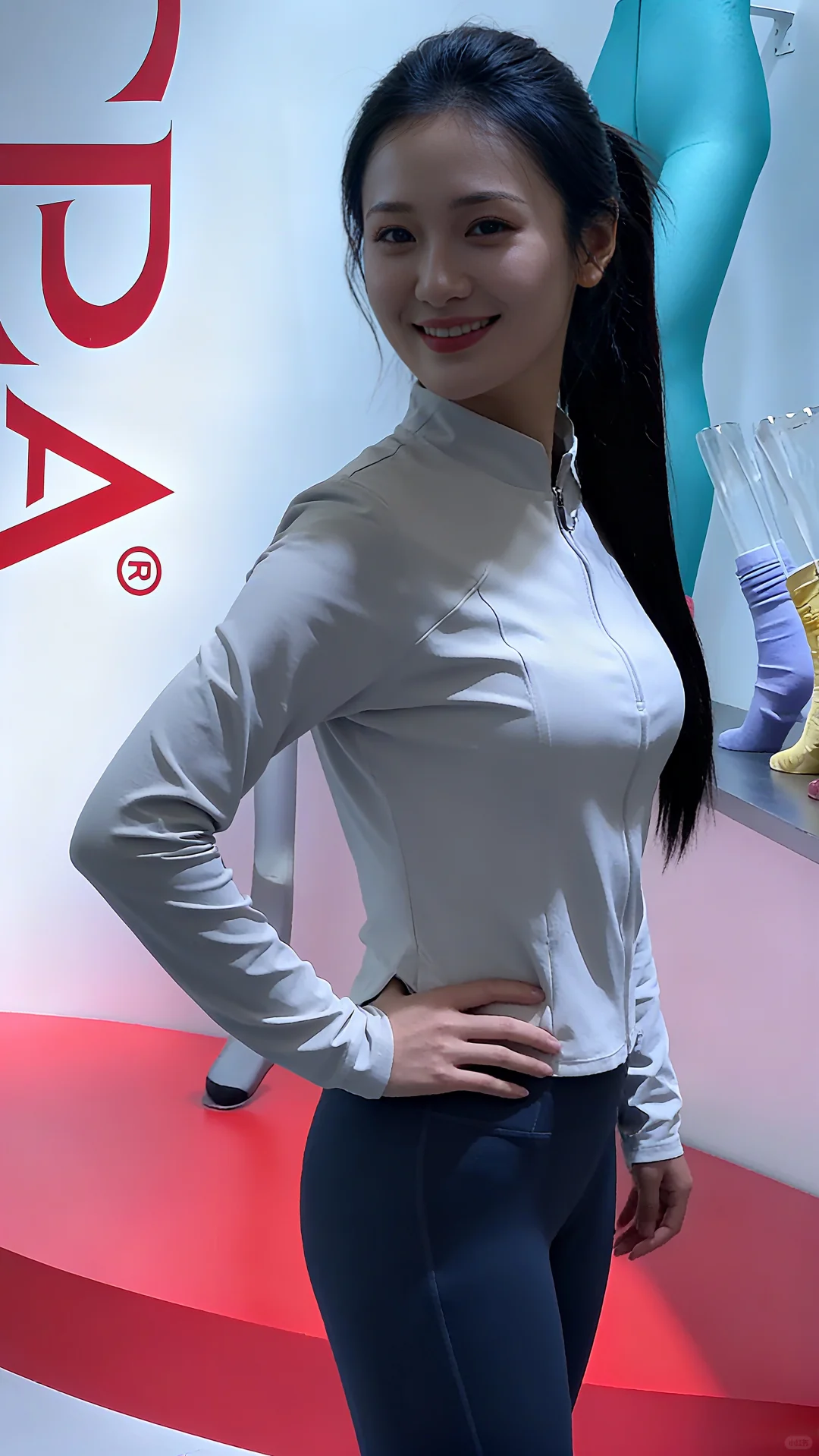 青春靓丽，穿什么都好看