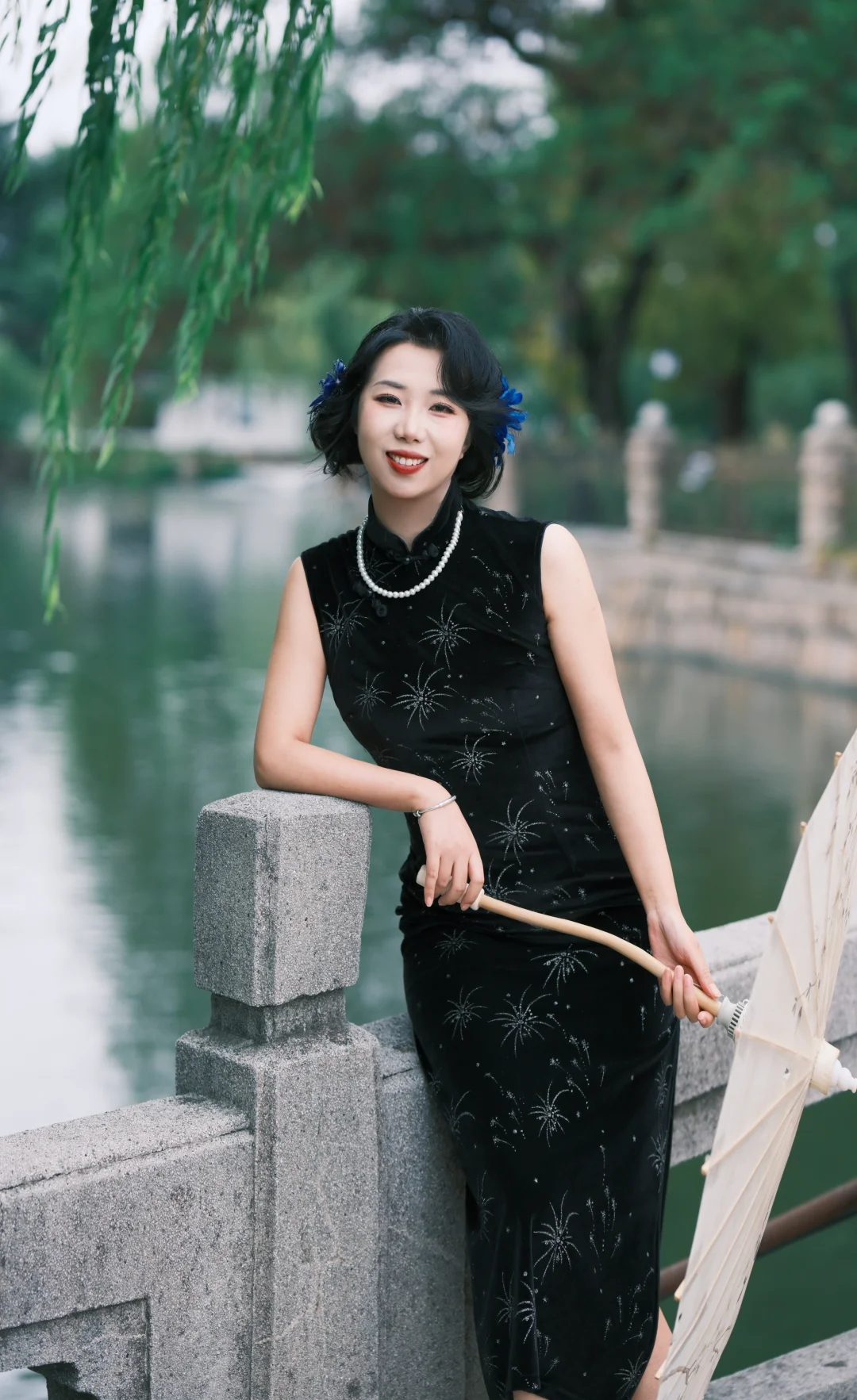 赴苏城之约，着一袭旗袍