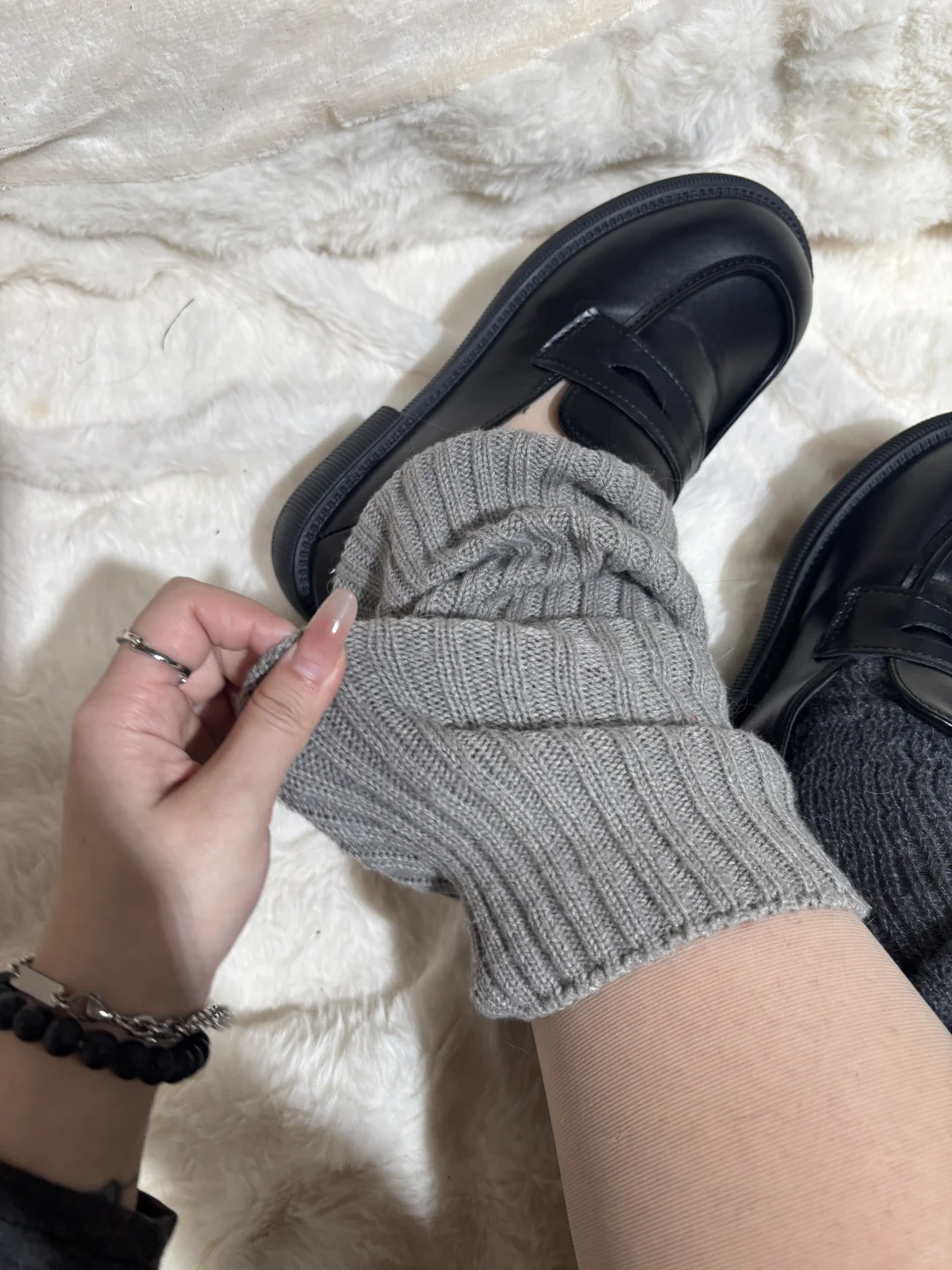 矮个子救星！JK堆堆袜显腿细还不往下滑✨