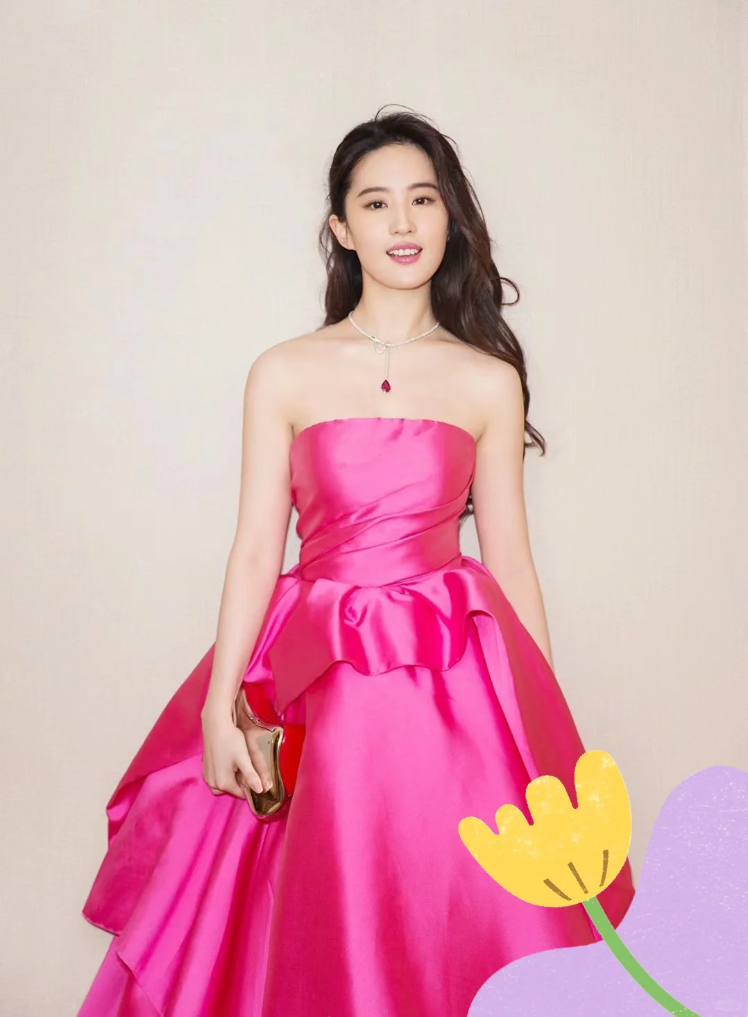 粉色娇嫩 盘点穿芭比粉超美的女星们💖