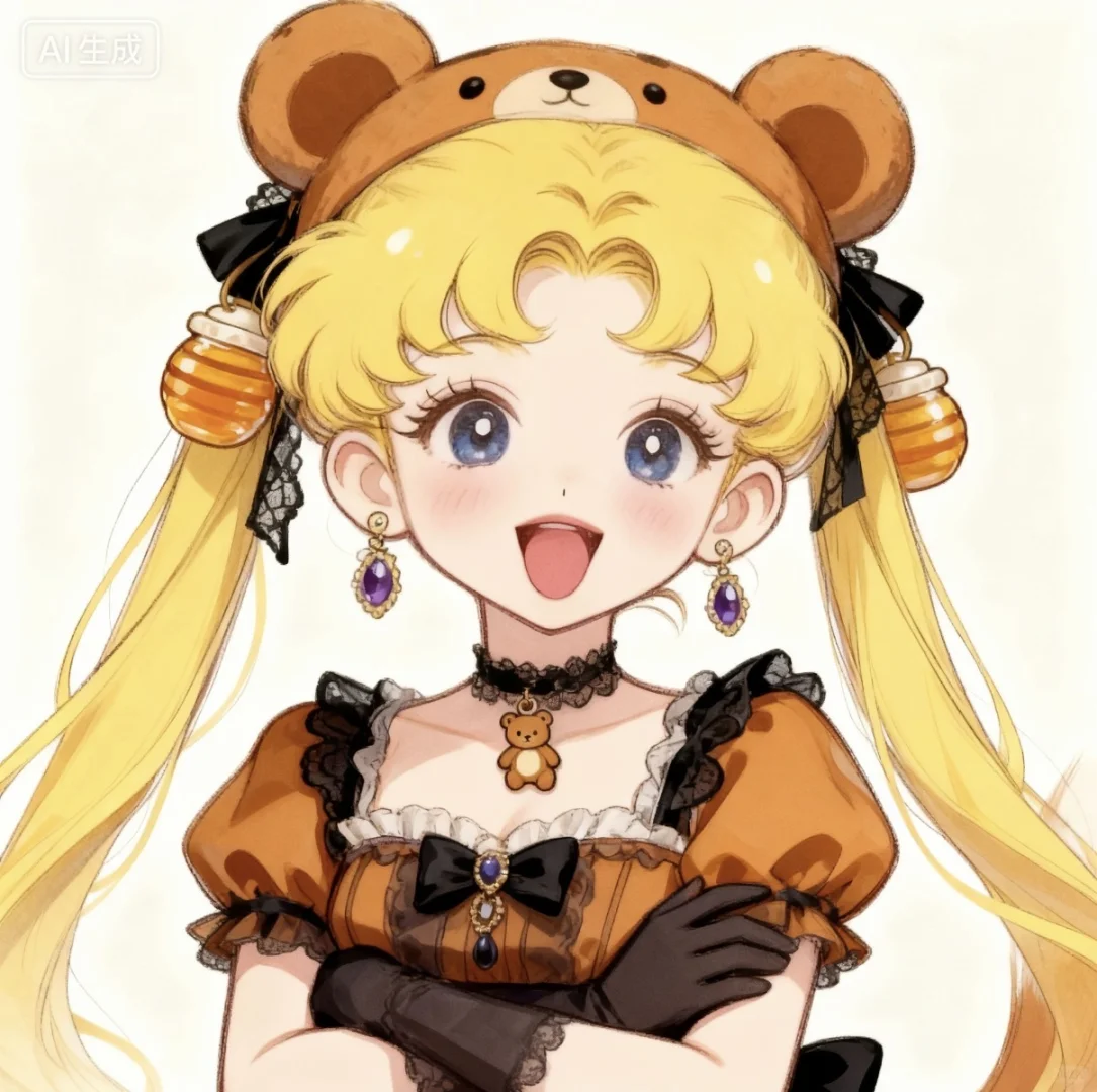 美少女战士之动物主题头像