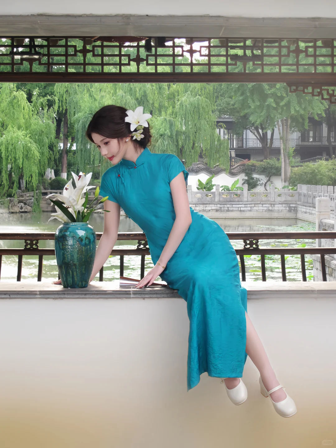 “我爱这浑然天成的东方韵”🍃南京旗袍写真