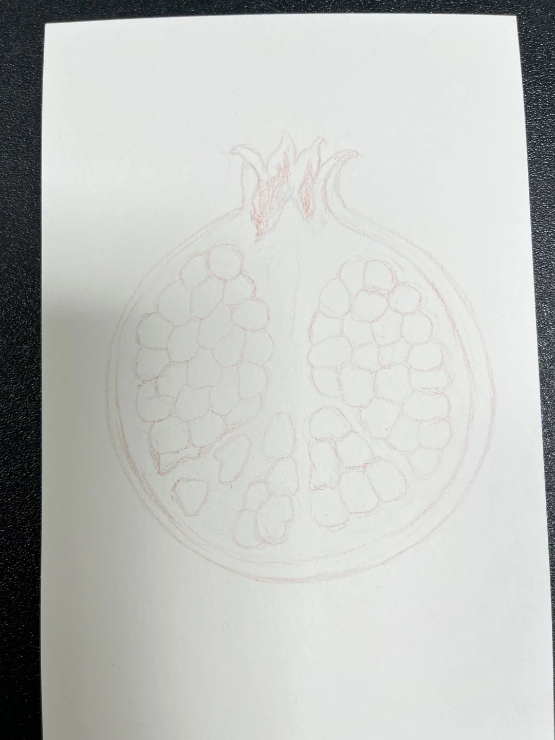 丙烯马克笔|石榴（附步骤图）