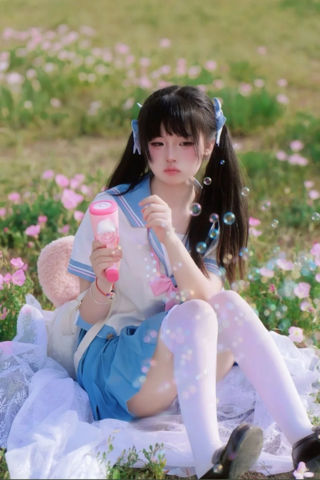 今天是甜妹jk，来拍写真