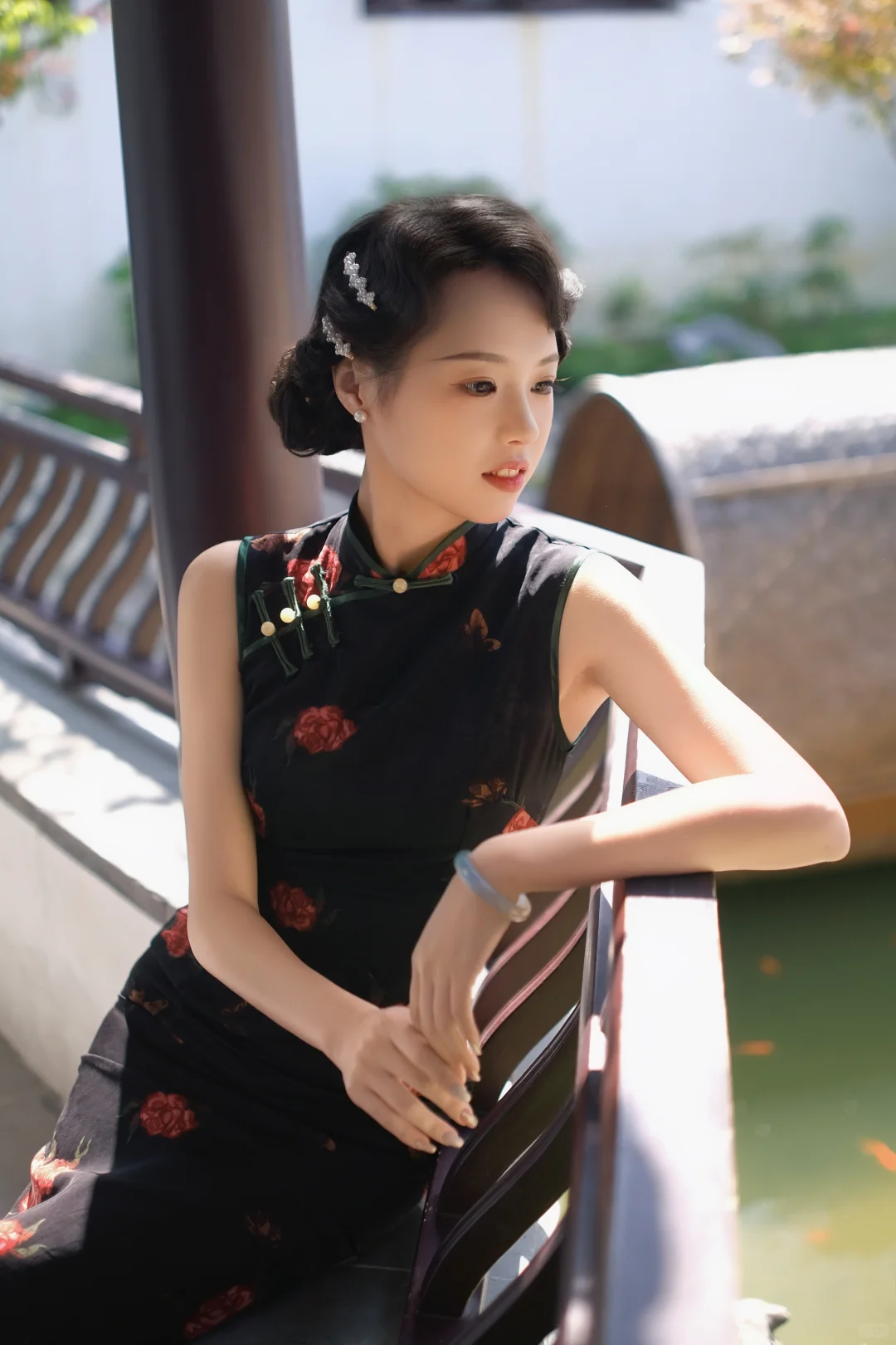 谁还没试过旗袍➕手推波