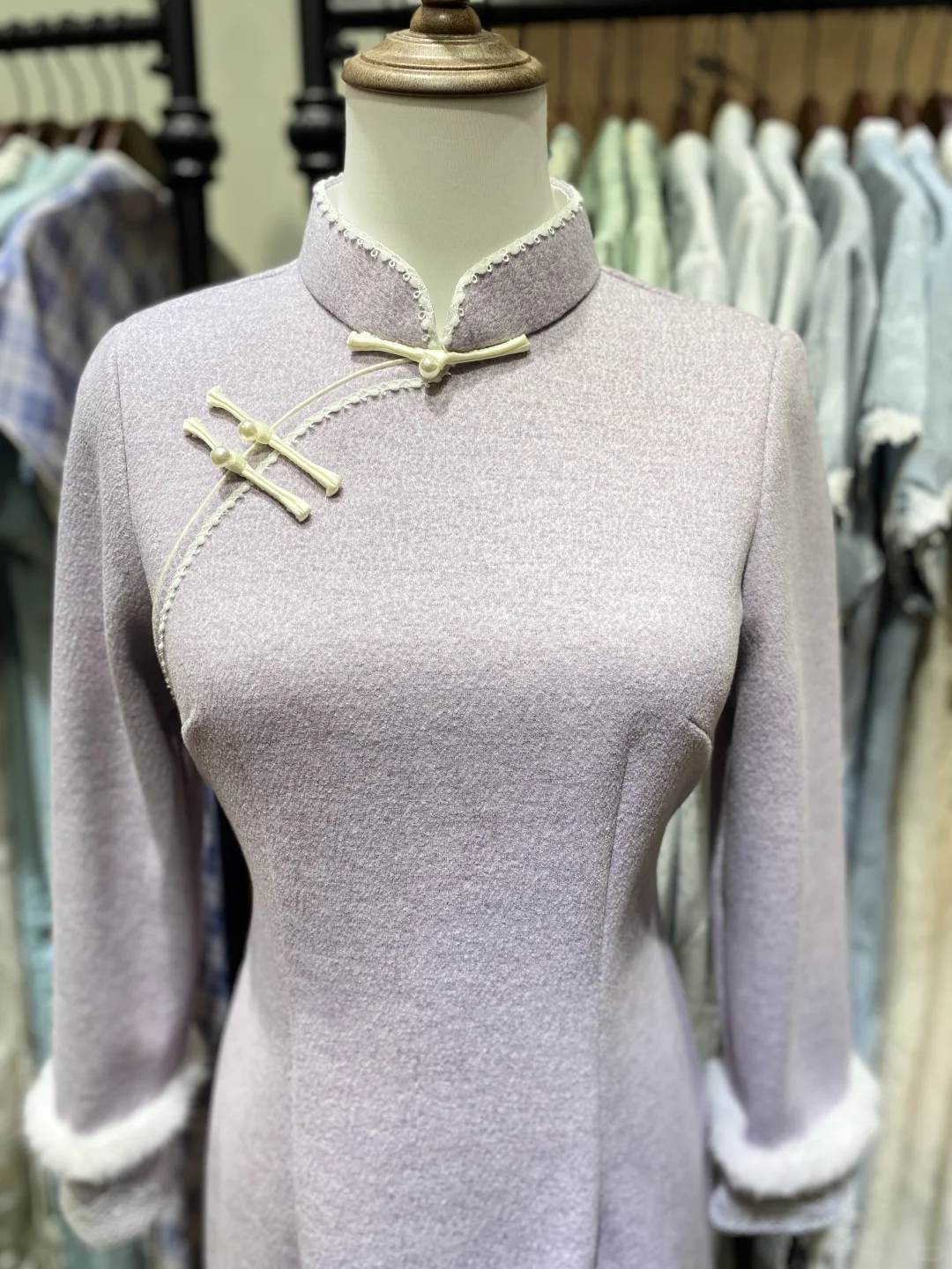 天津滨江道】买啦三件百元旗袍开心