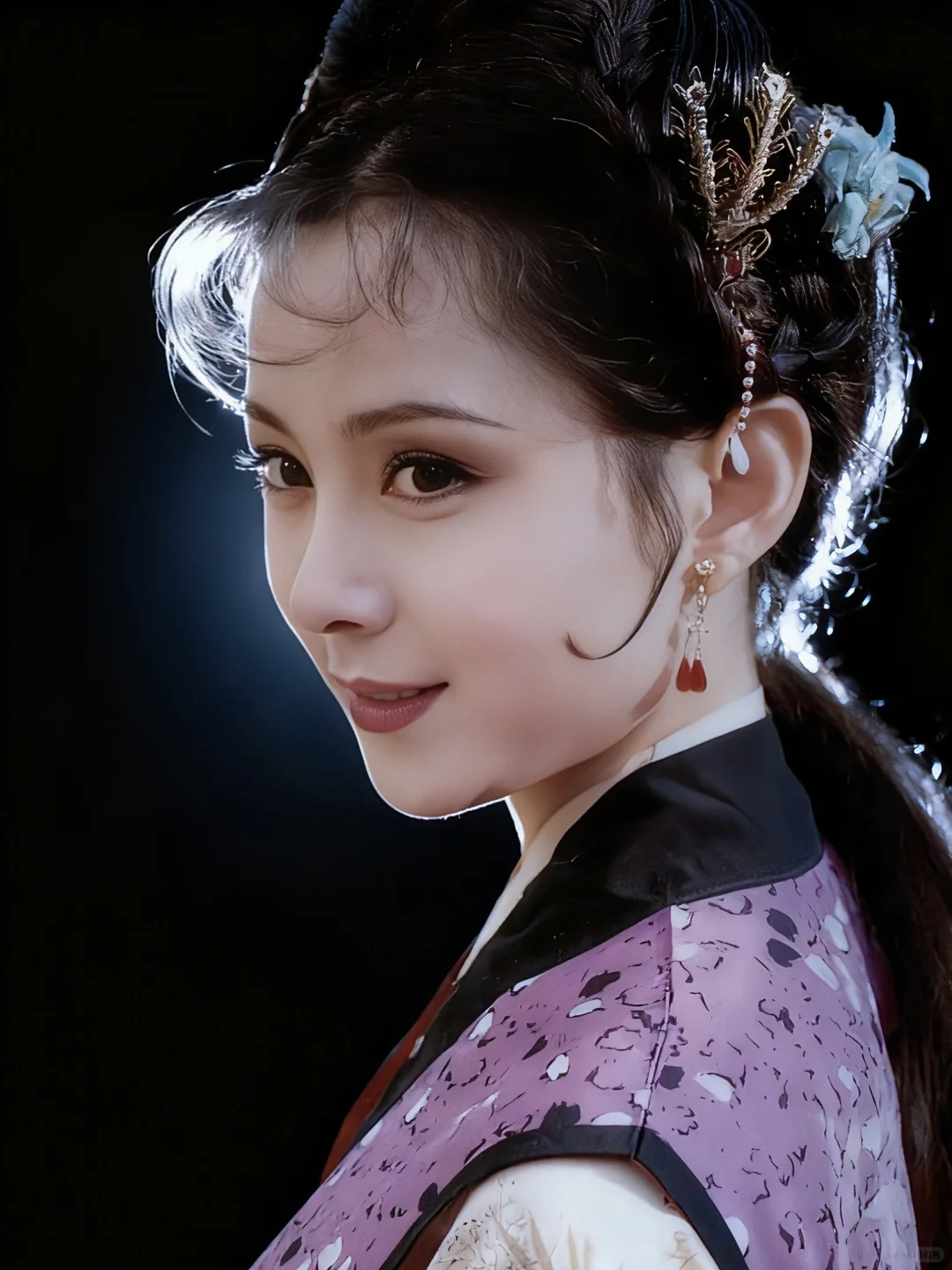 87版《红楼梦》晴雯定妆照：风流灵巧招人怨