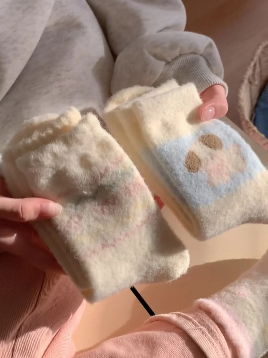 被我的袜子可爱到了啊啊啊🥰