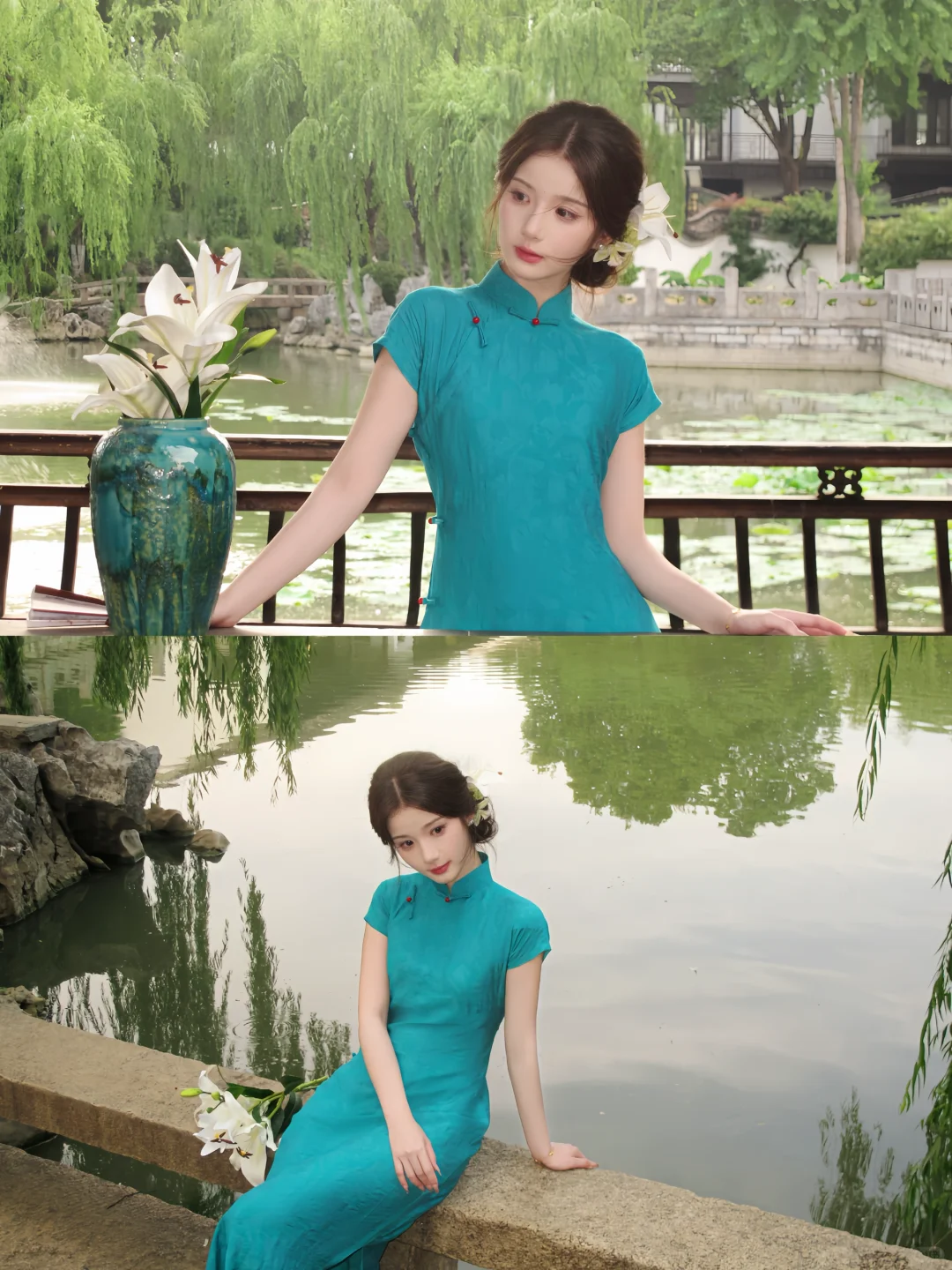 “我爱这浑然天成的东方韵”🍃南京旗袍写真