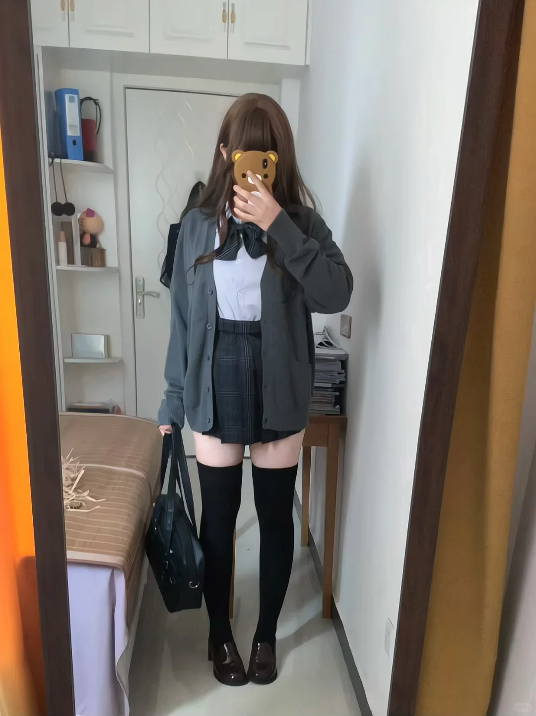 158/120 微胖肉肉感jk穿搭～