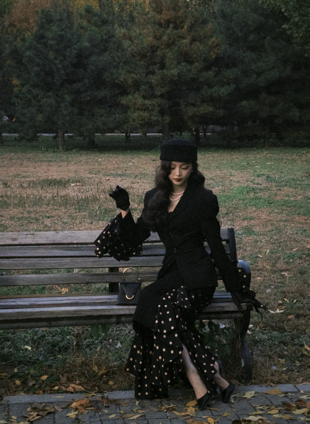 🎀吴宣仪的秋日优雅密码，被Caprice Toy解锁