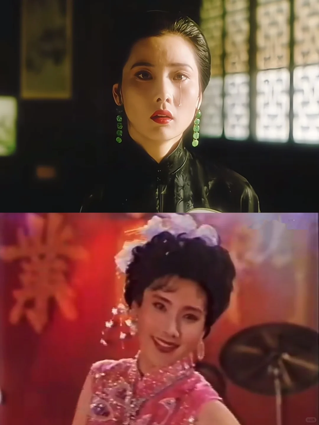 感觉这是何赛飞老师最美的两个民国扮相❤️