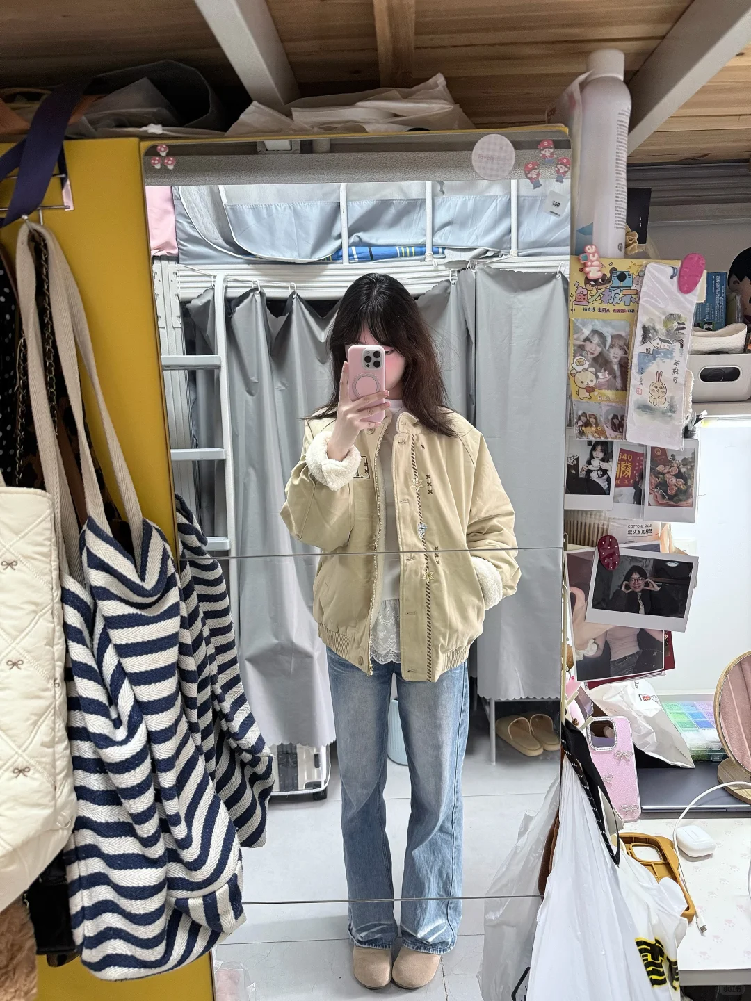 分享厚外套穿搭思路✖️2️⃣