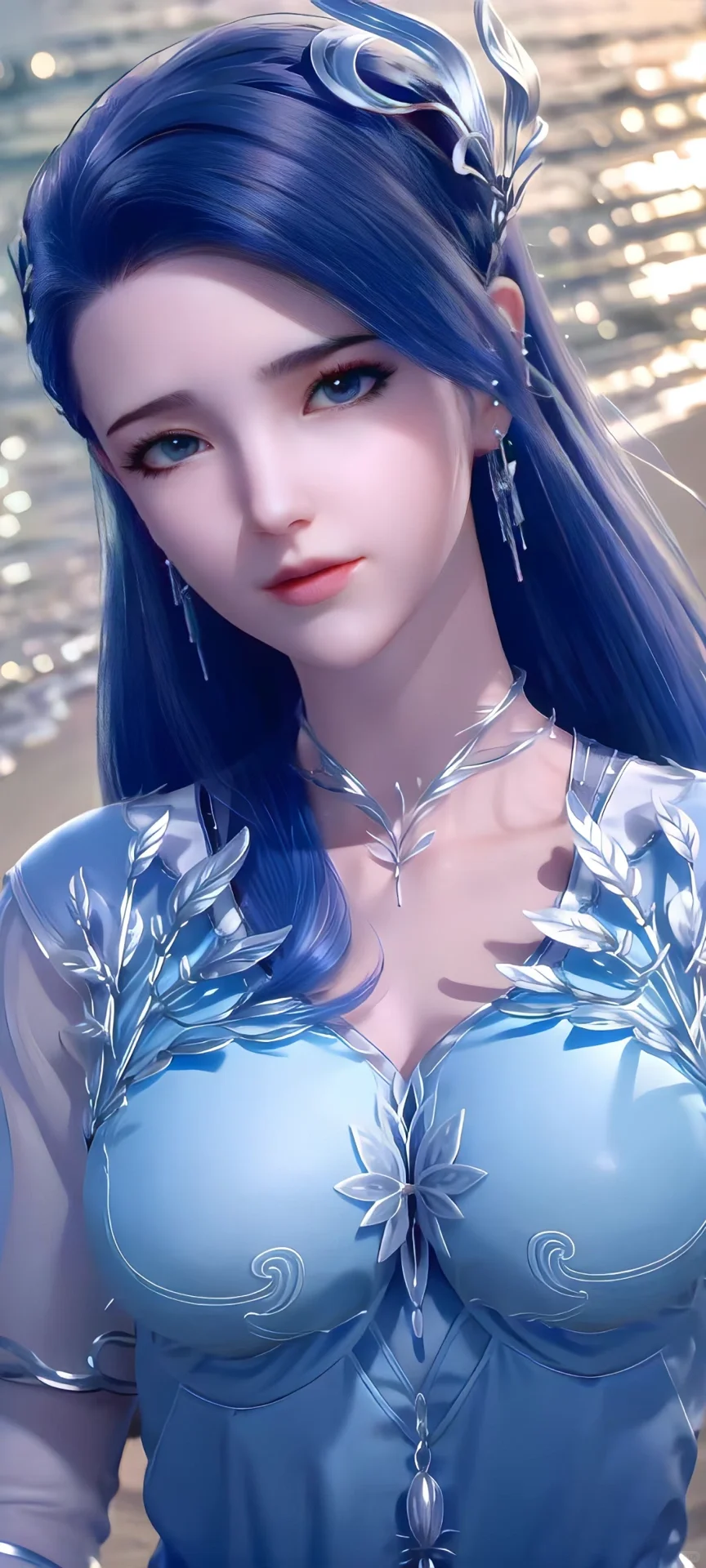 斗罗大陆：阿银 性感 AI 壁纸