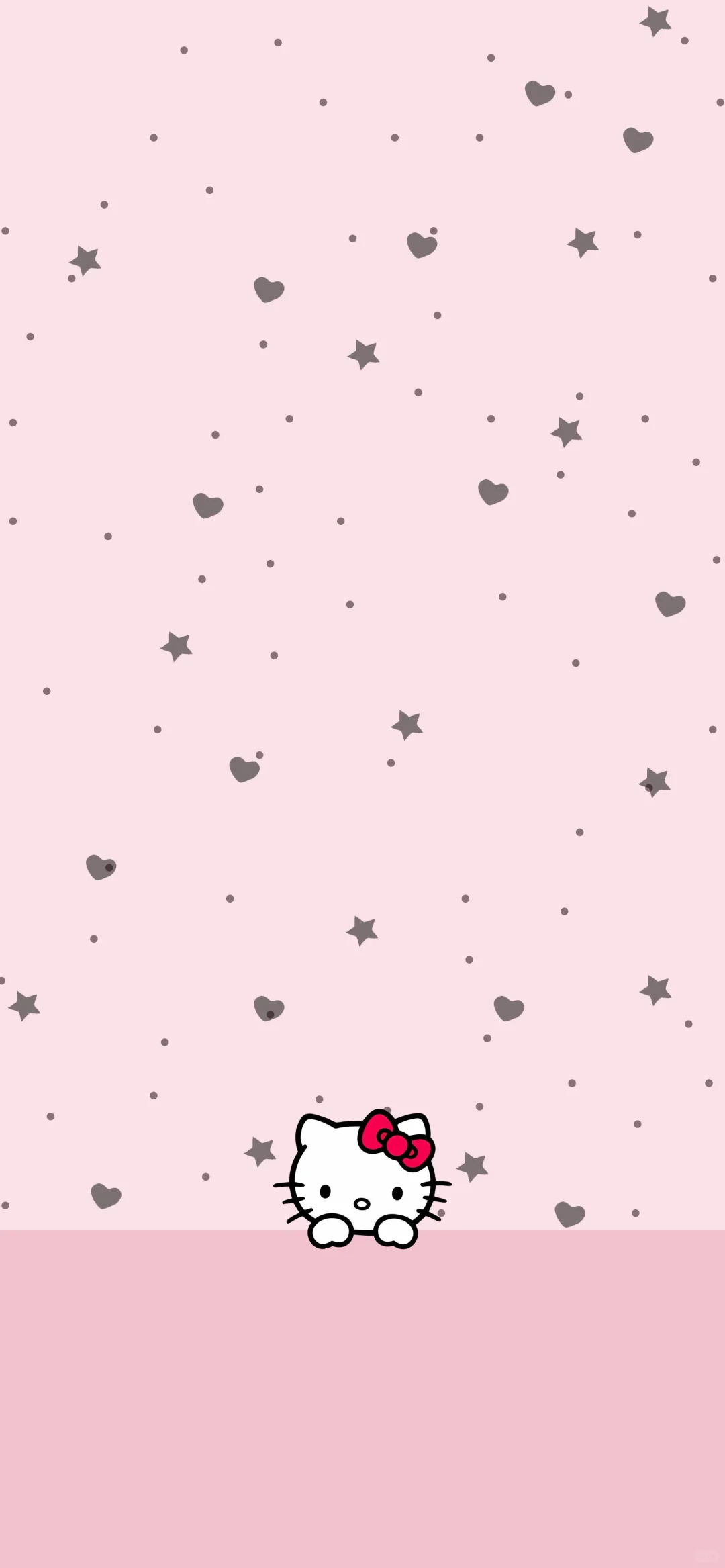 Hellokitty 粉色手机壁纸套组分享1102