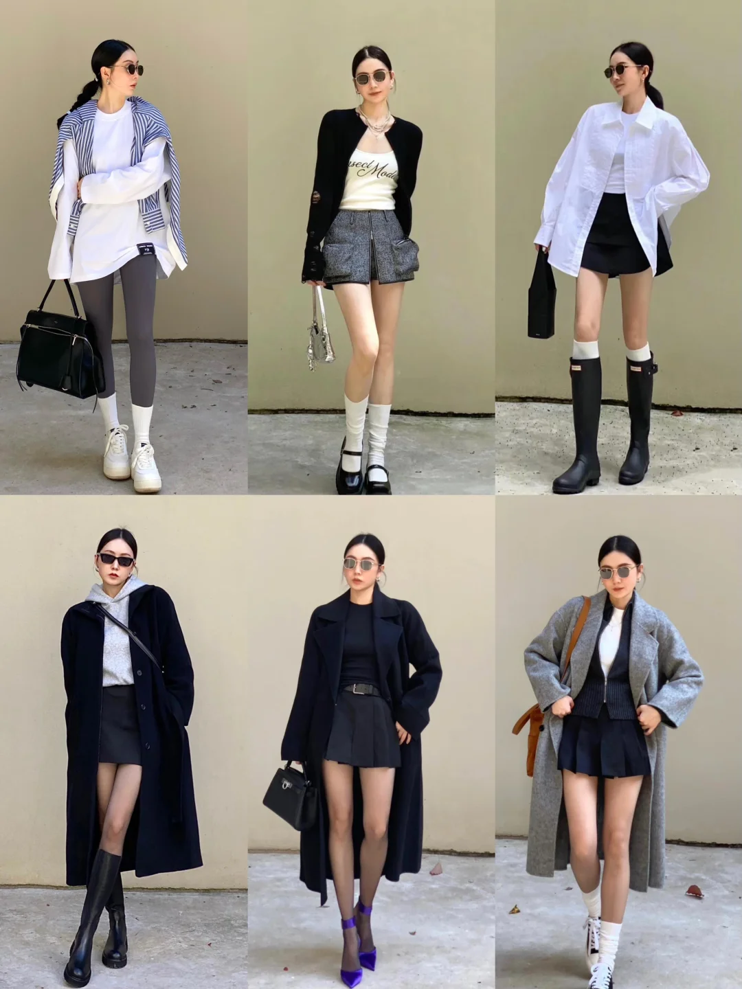 韩系气质女主感穿搭！！！