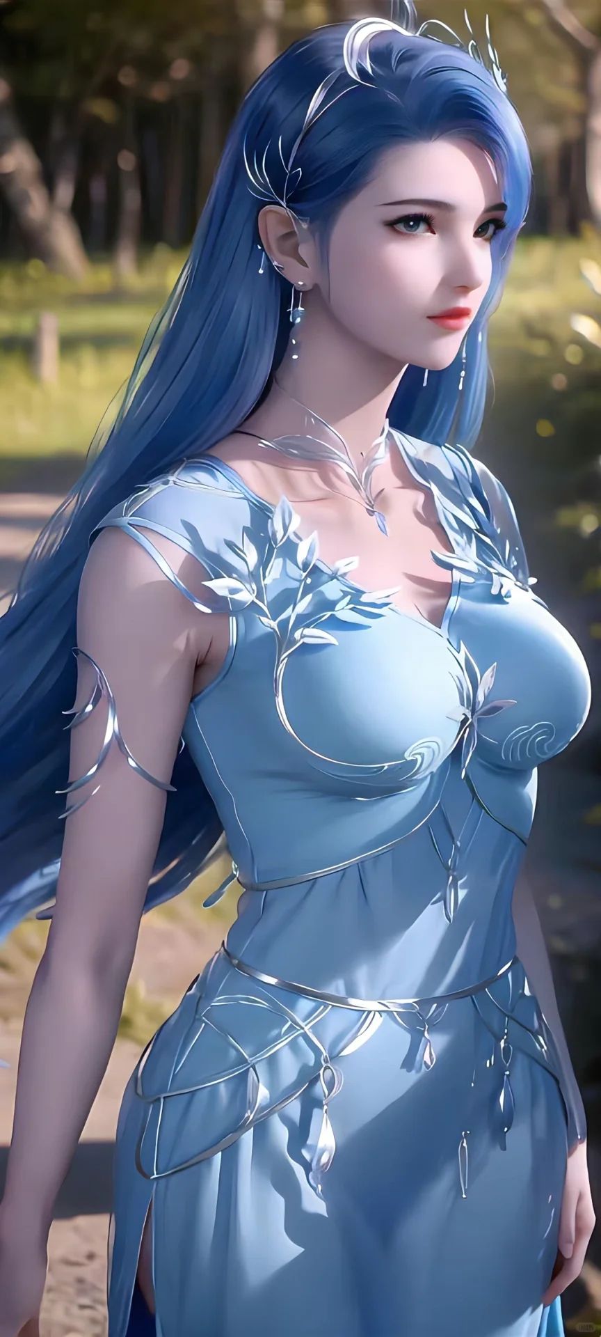 斗罗大陆：阿银 性感 AI 壁纸