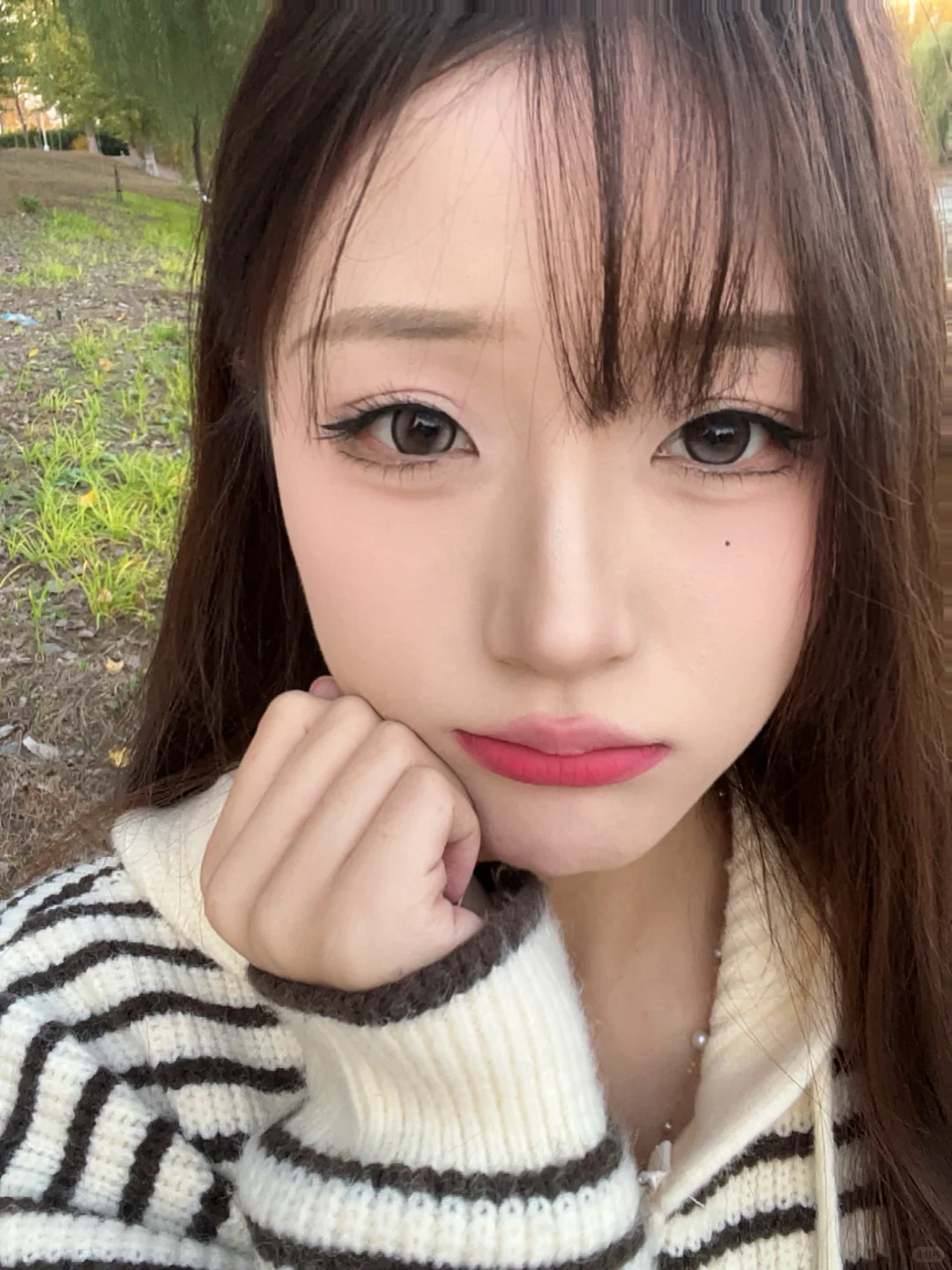 朋友圈一女的天天发自己