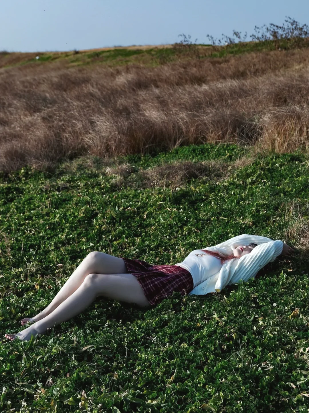 在秋天的草地上｜感受旷野的慵懒惬意时光