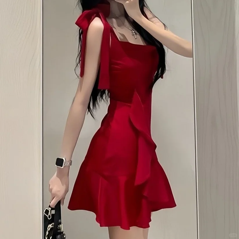 谁懂啊！这条红裙美到犯规