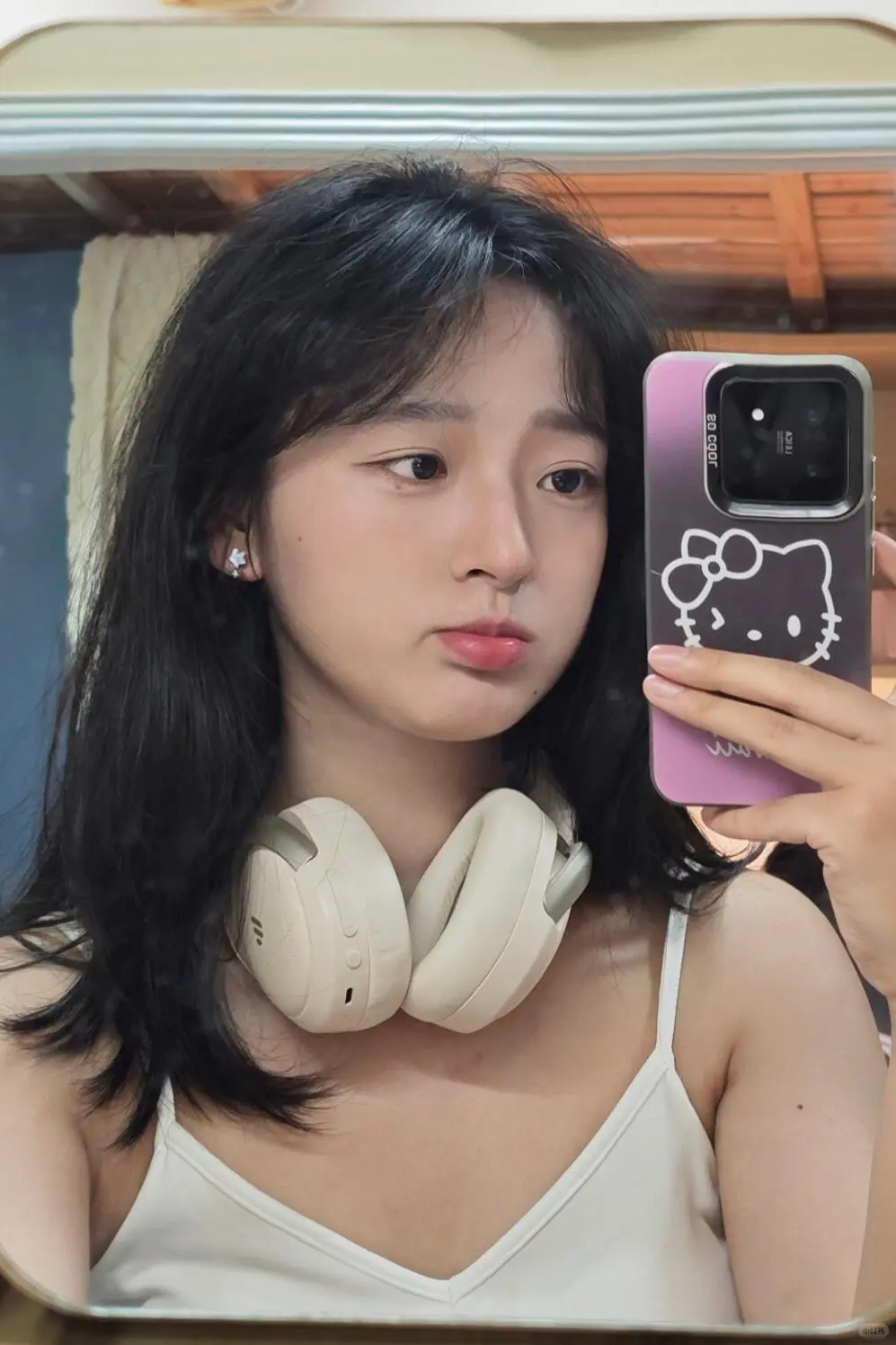 女大人生第一款头戴式降噪耳机😲