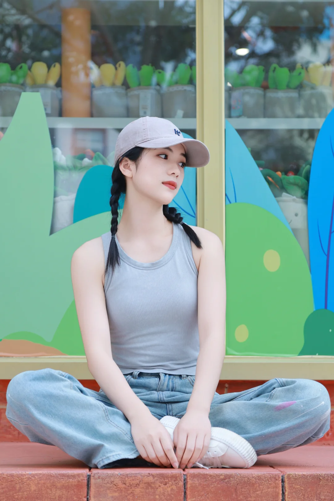 酷酷少女，拍照出发！