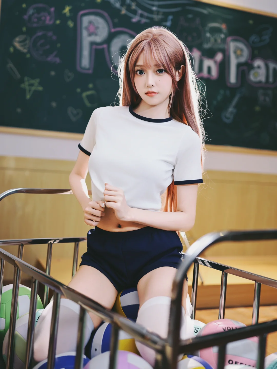 教练！我想打排球🏐