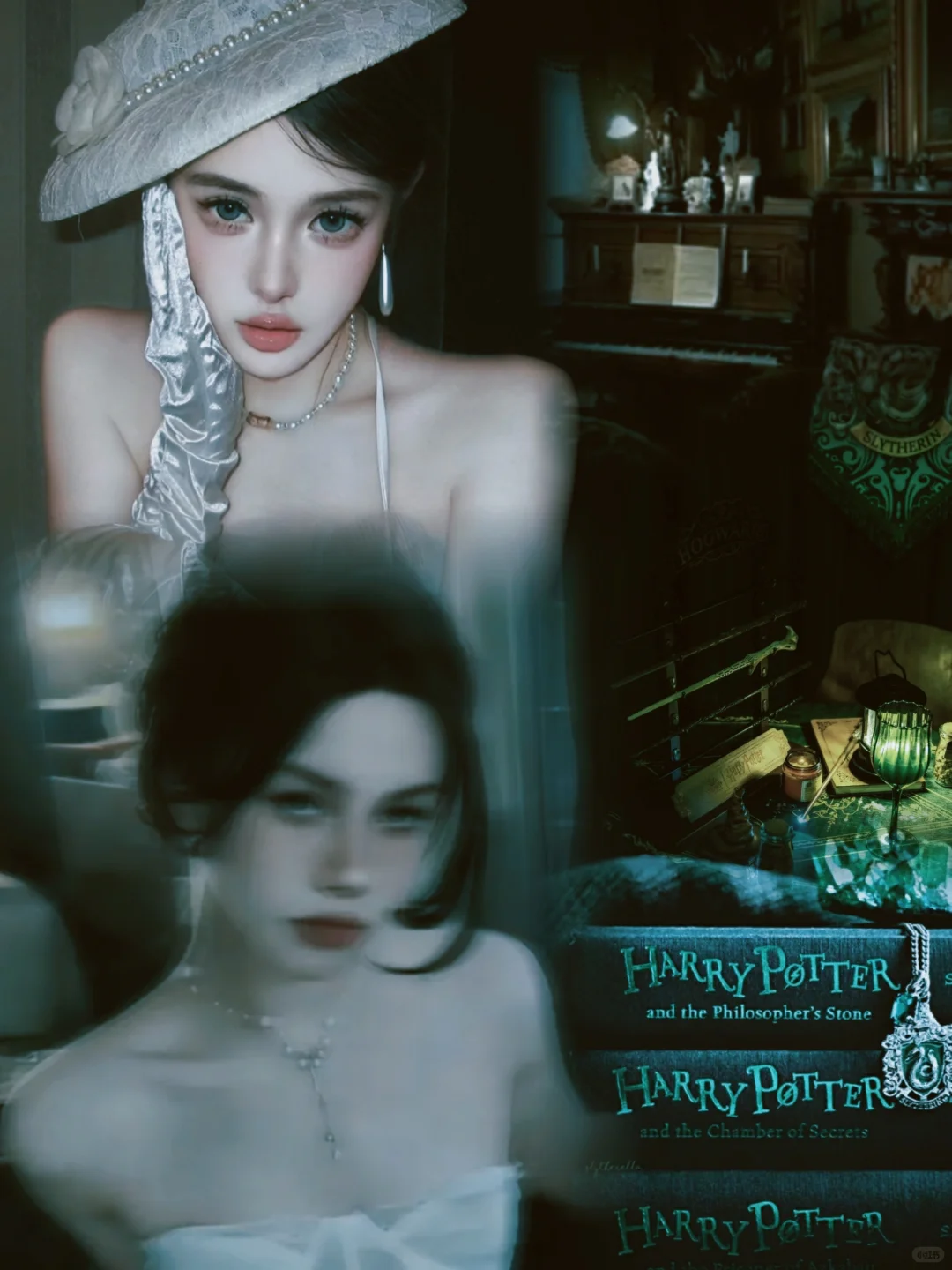 hp自设图【斯莱特林】fu li篇