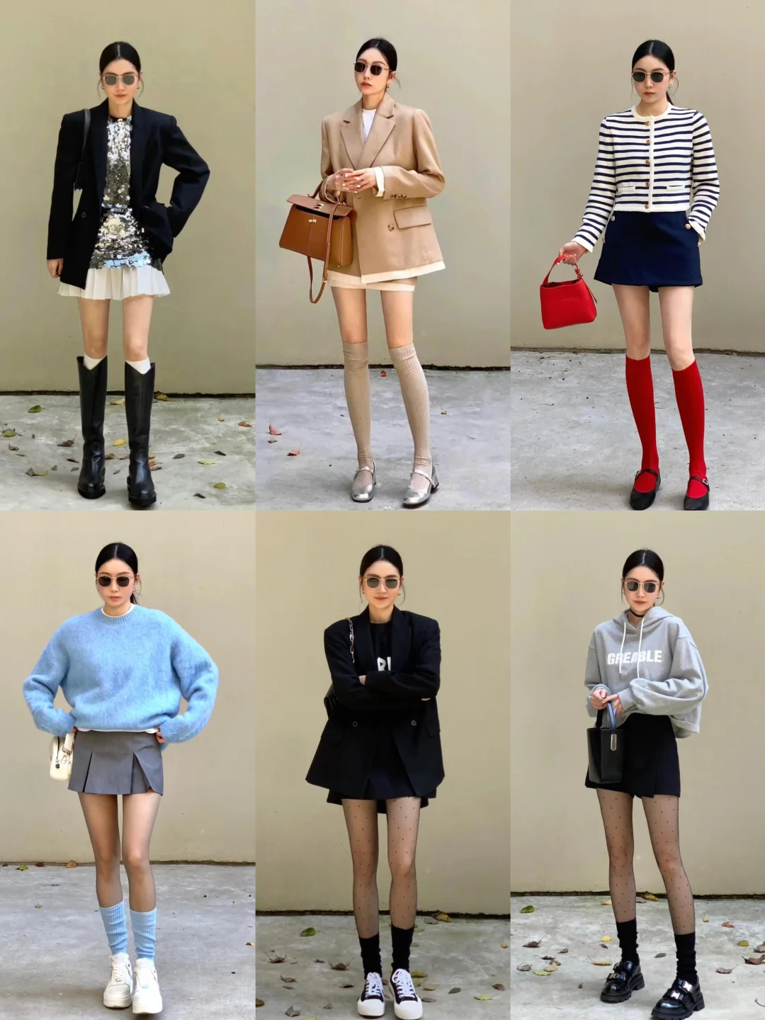 韩系气质女主感穿搭！！！