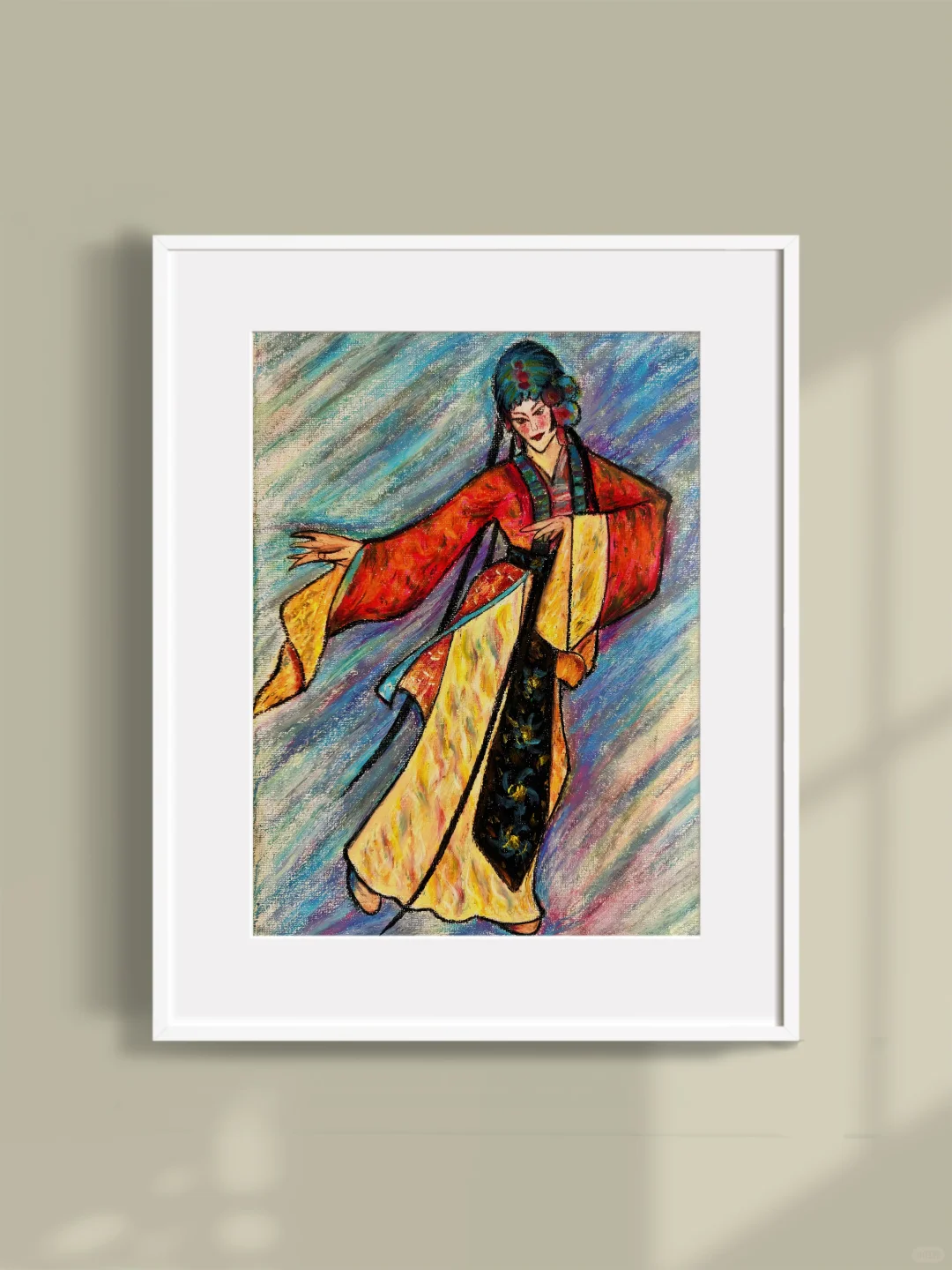 《戏曲美人1》红黄色调直接戳中我的国风DNA！