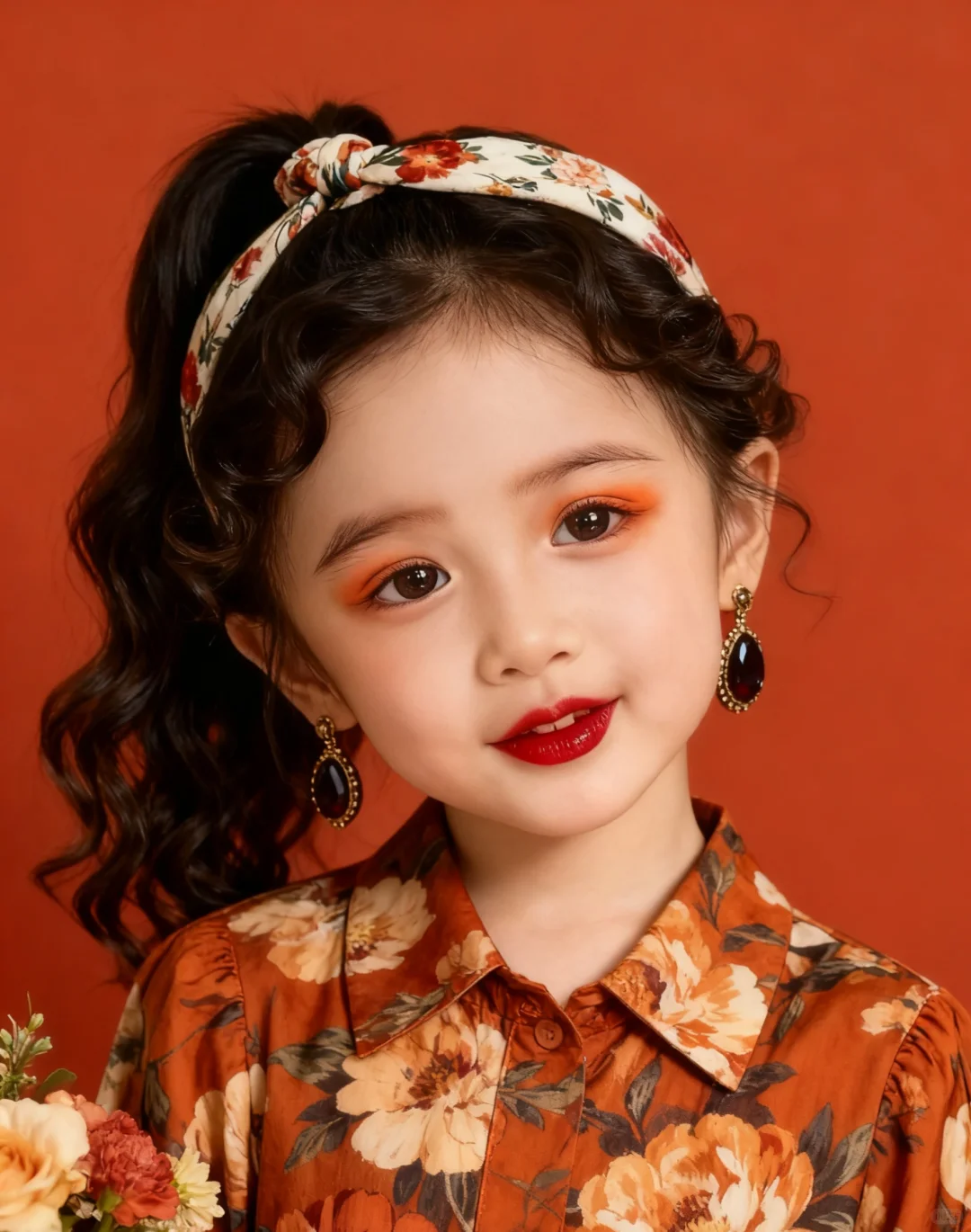 来自小小年纪的妈系女神范