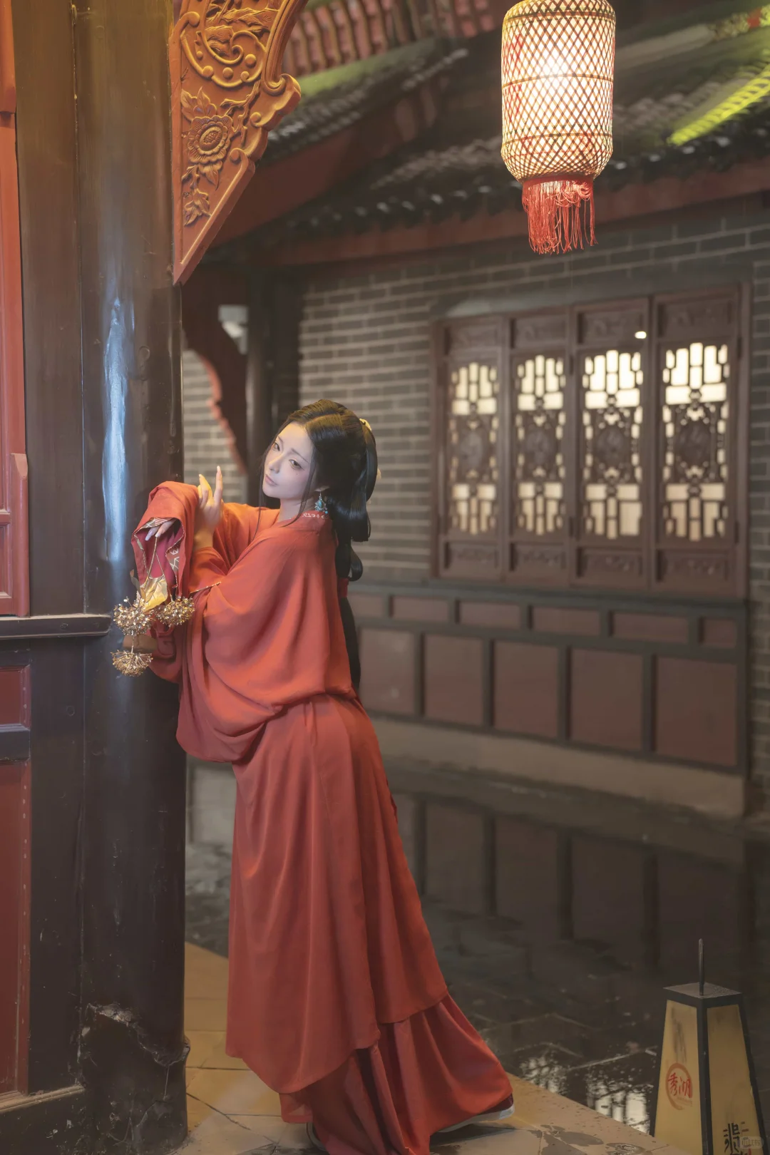 🔥一袭战国红袍让我美到「祸国殃民」！