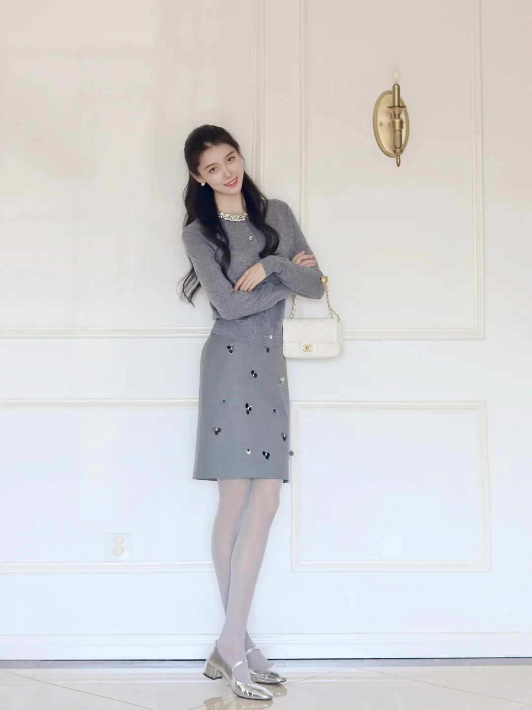 高冷职场风｜今天穿灰色☕️📁