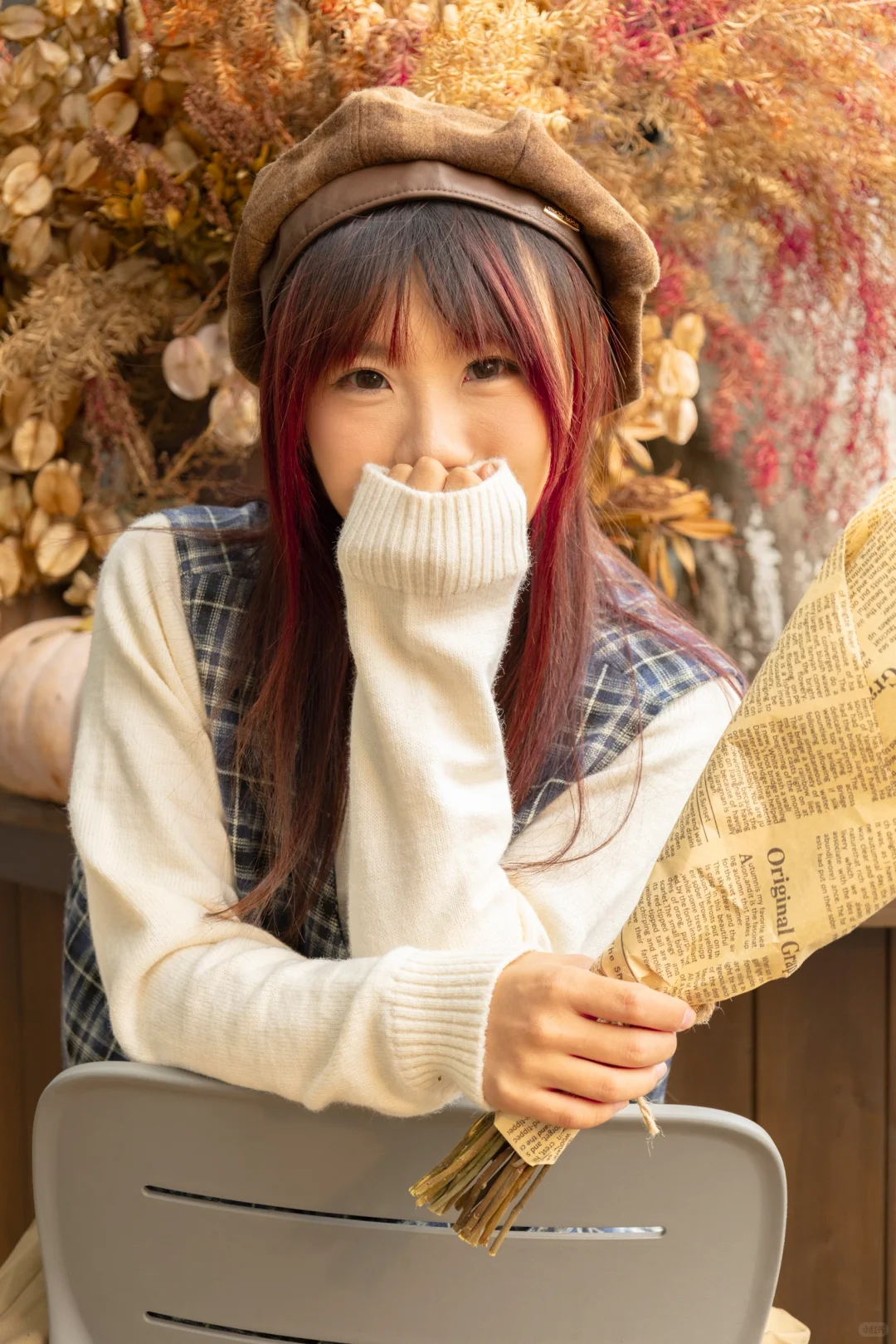 一杯咖啡☕️打翻了秋天调色盘