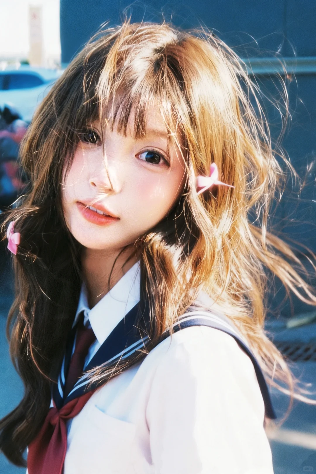 🌸香港街头日系JK少女胶片感｜让我重返18岁！