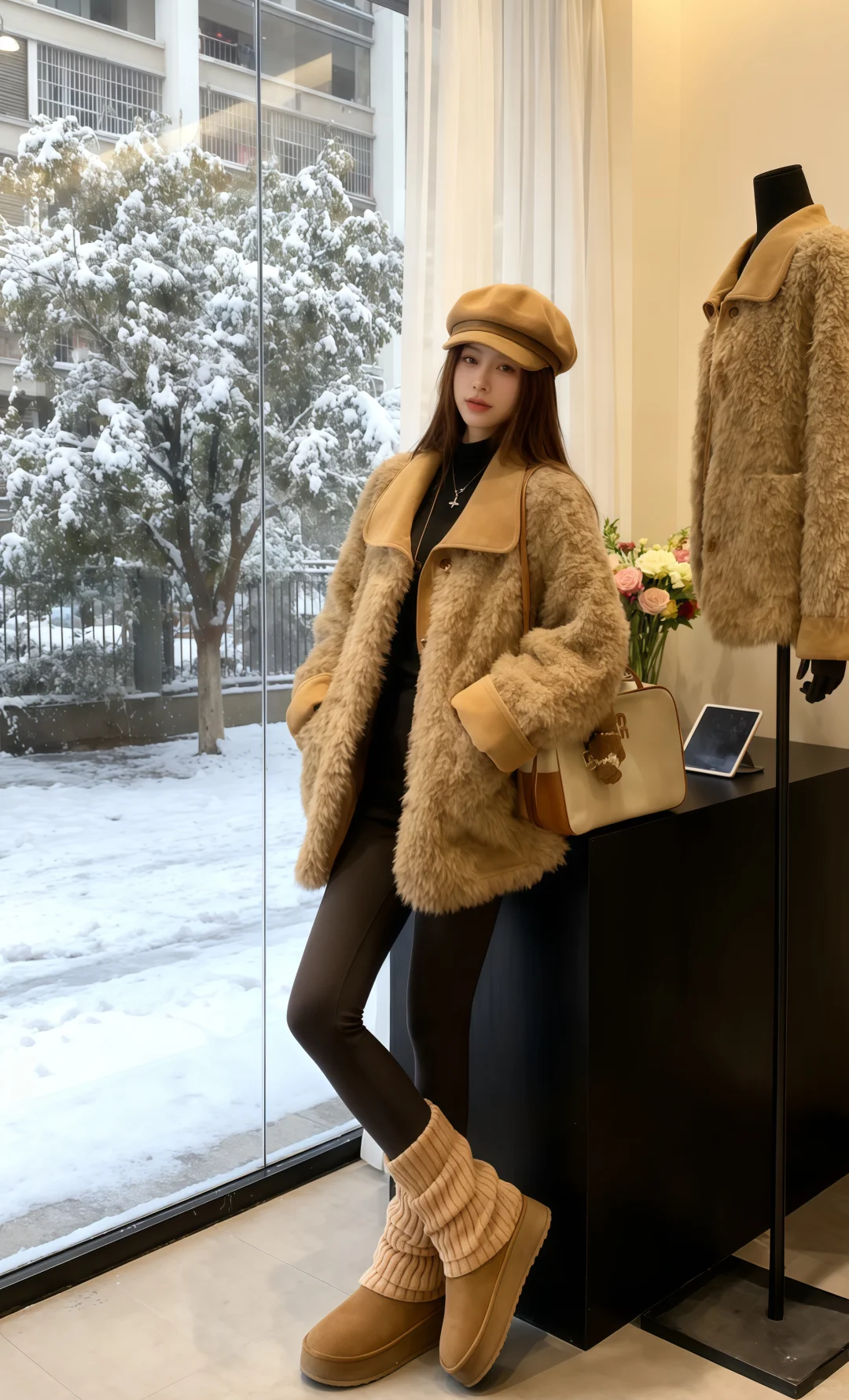 今天的通勤穿搭～好有许妍的感觉