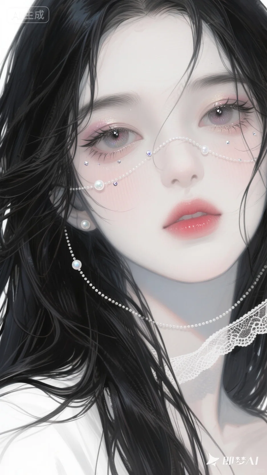 🖤｜AIGC清冷的女生