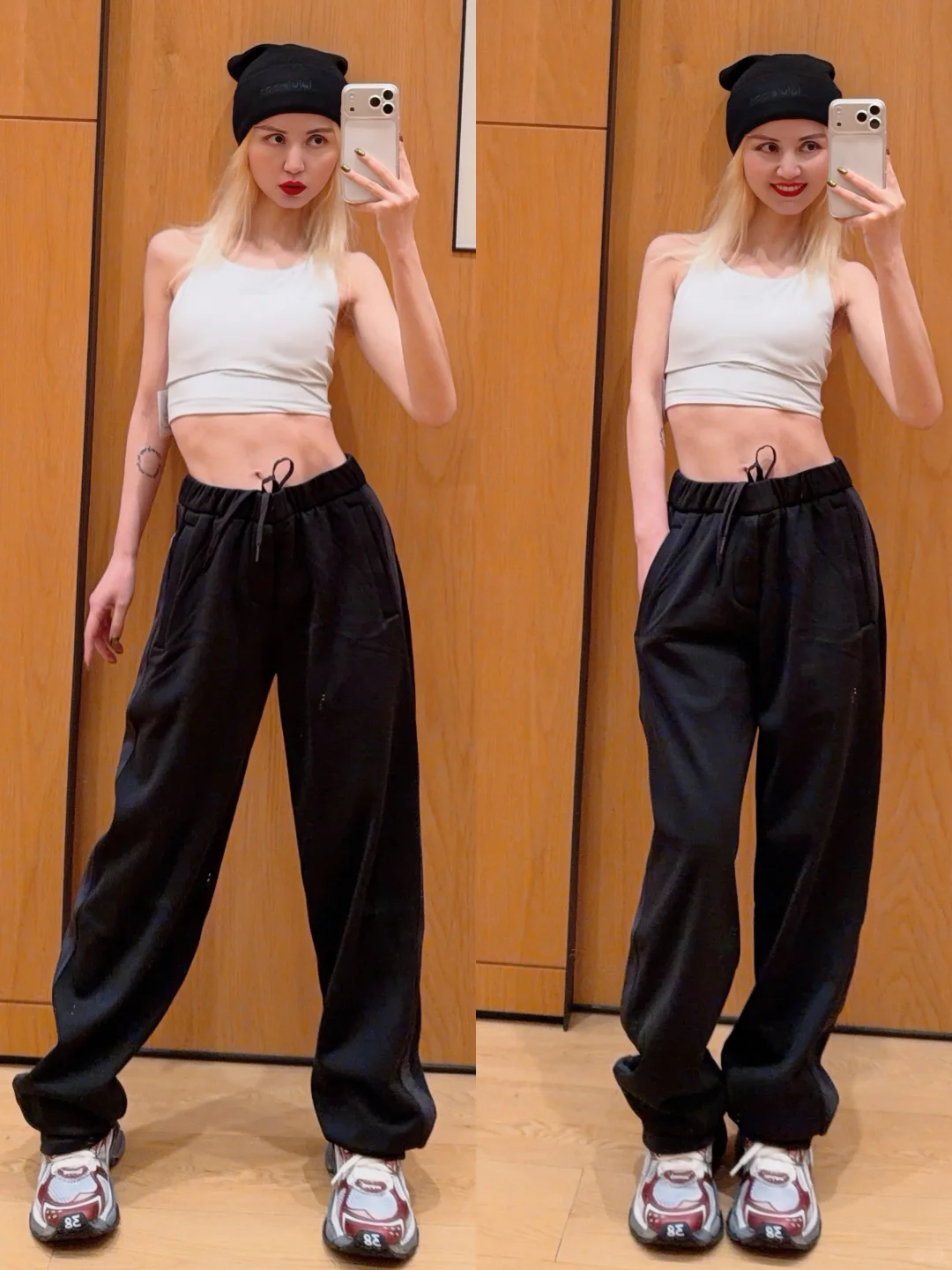 Energy蒸汽灰/女士高领口长款运动内衣