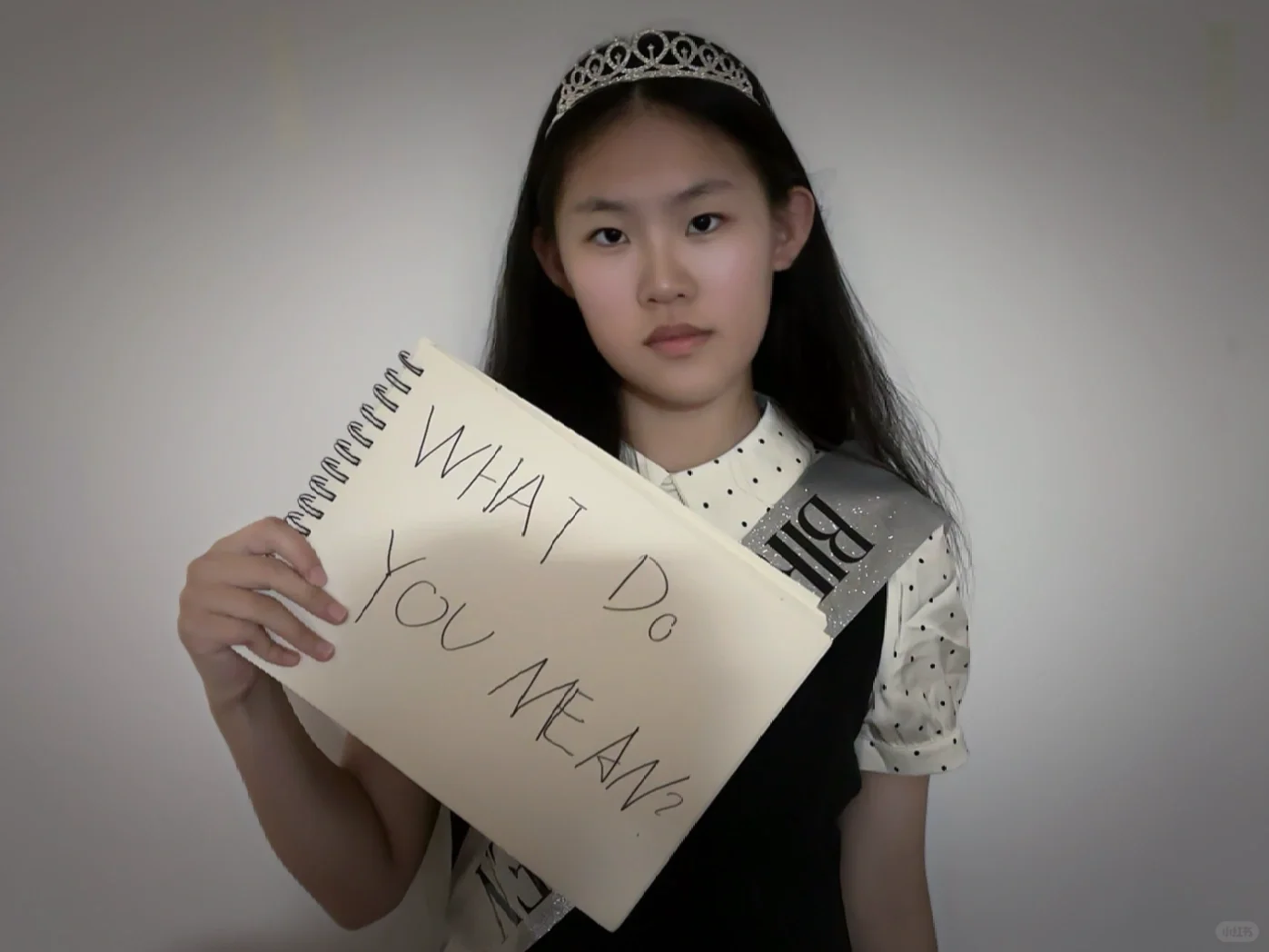 13岁的姐姐，好美呀！